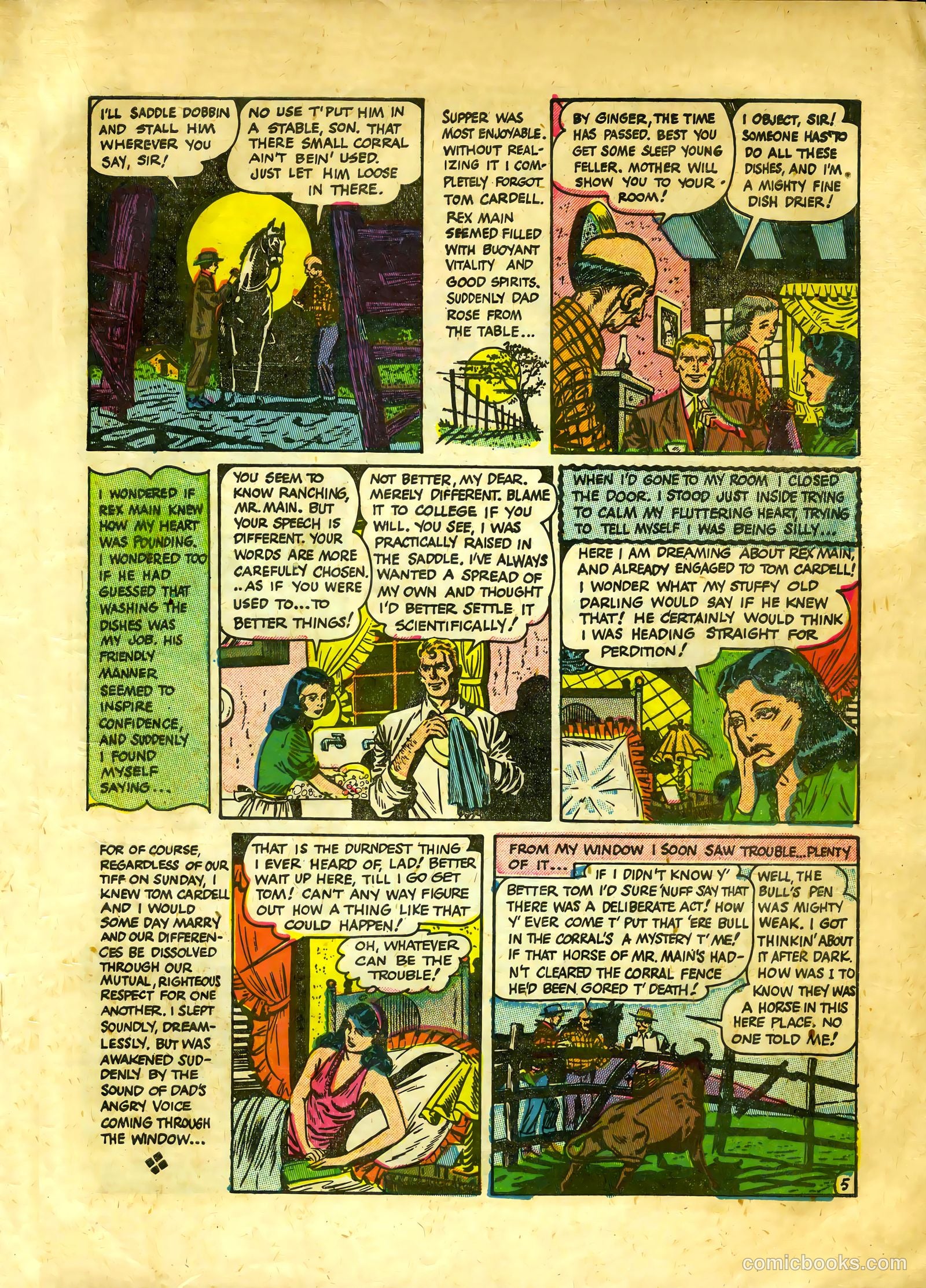 True-to-Life Romances #7 (1951) — page 19 of 36