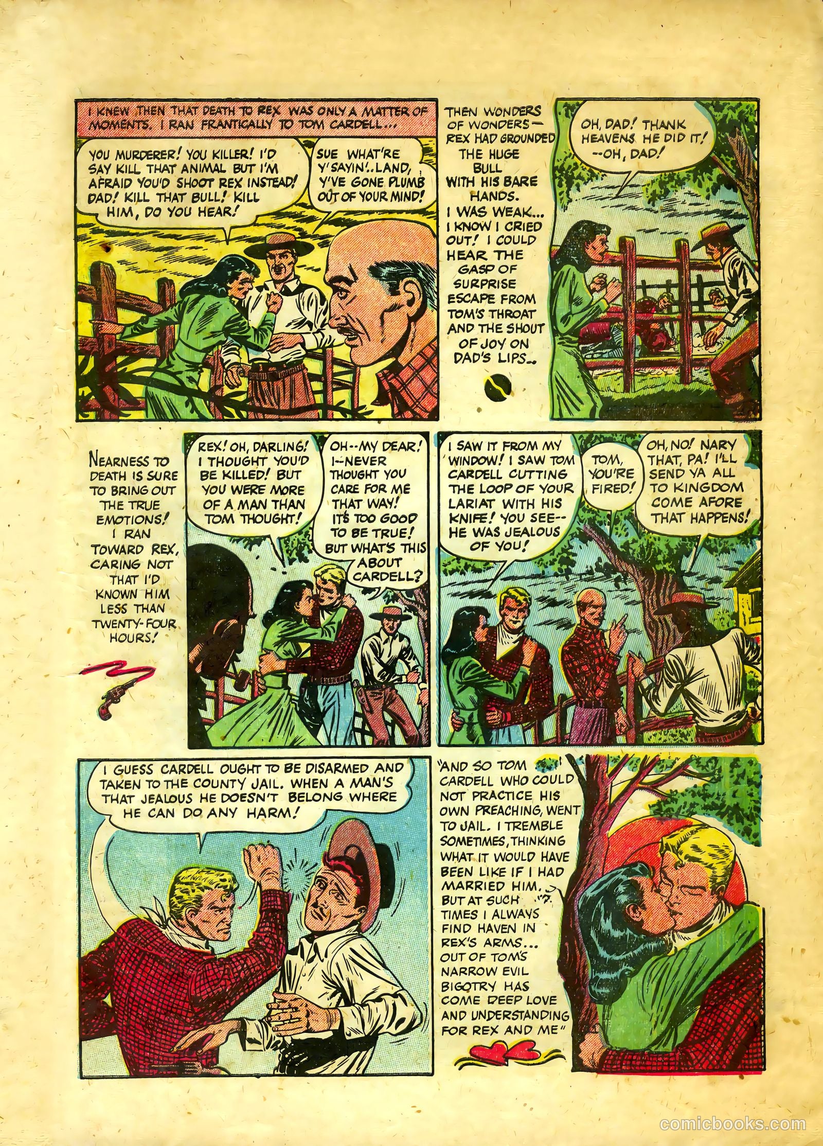 True-to-Life Romances #7 (1951) — page 21 of 36