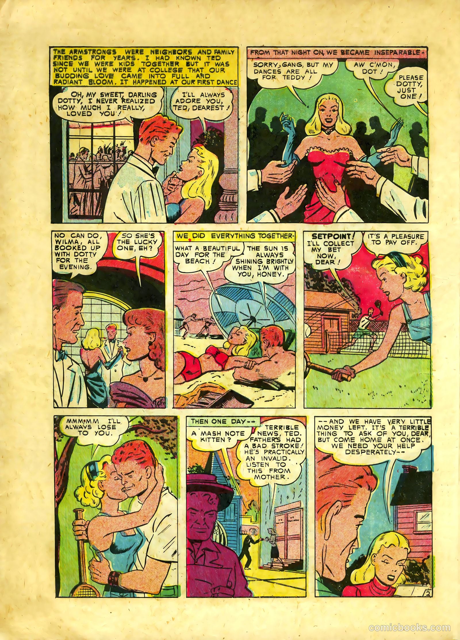 True-to-Life Romances #7 (1951) — page 24 of 36