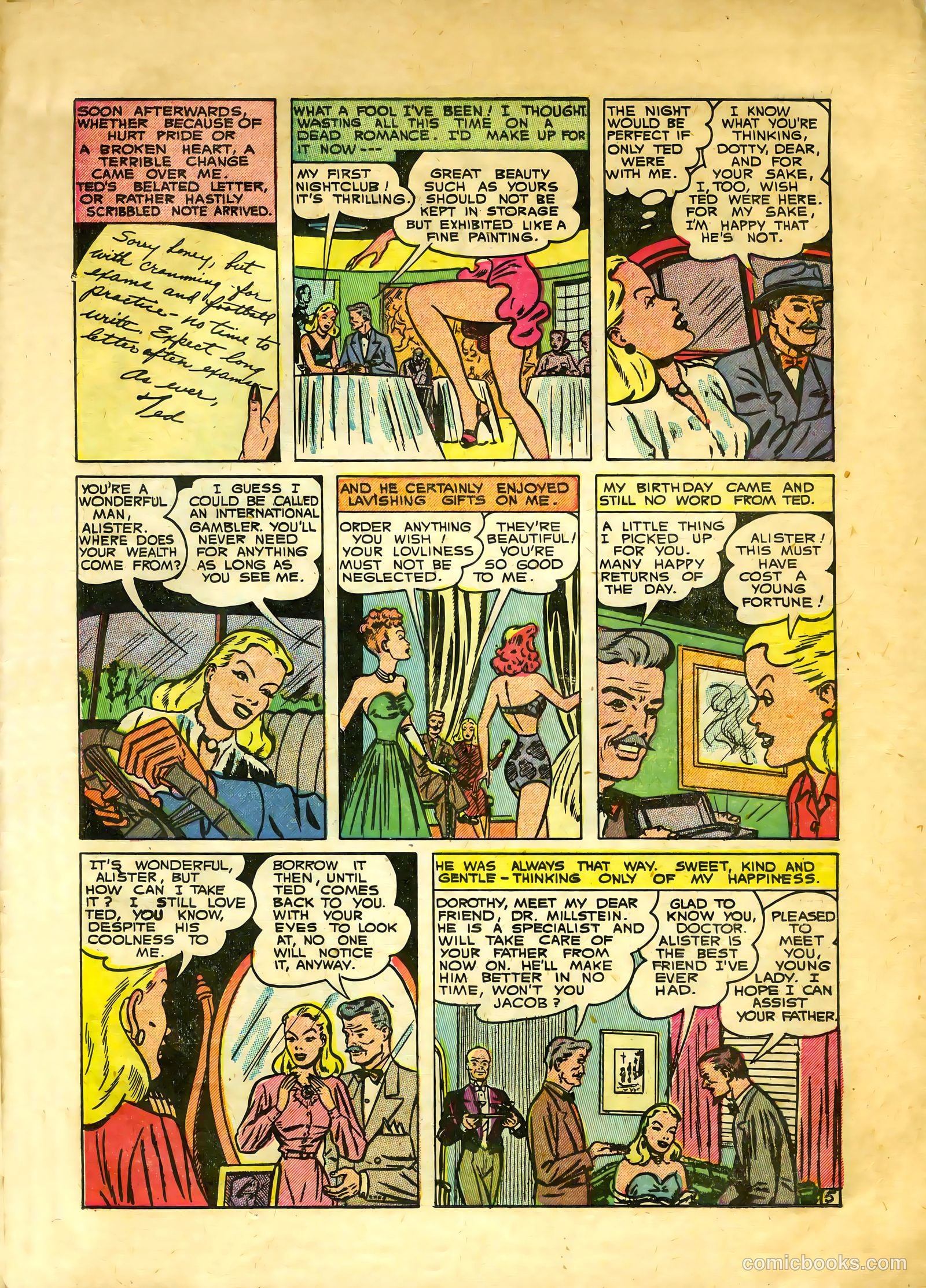 True-to-Life Romances #7 (1951) — page 27 of 36