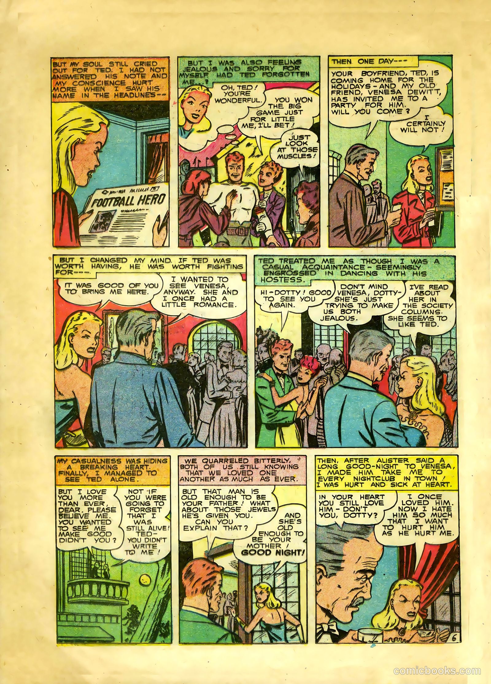 True-to-Life Romances #7 (1951) — page 28 of 36