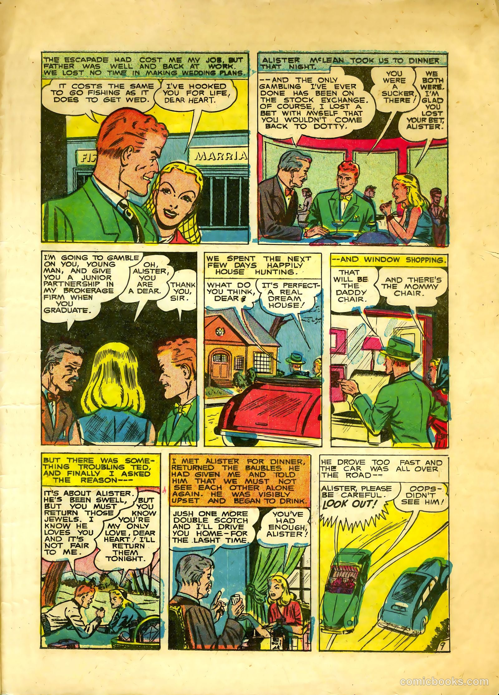 True-to-Life Romances #7 (1951) — page 31 of 36