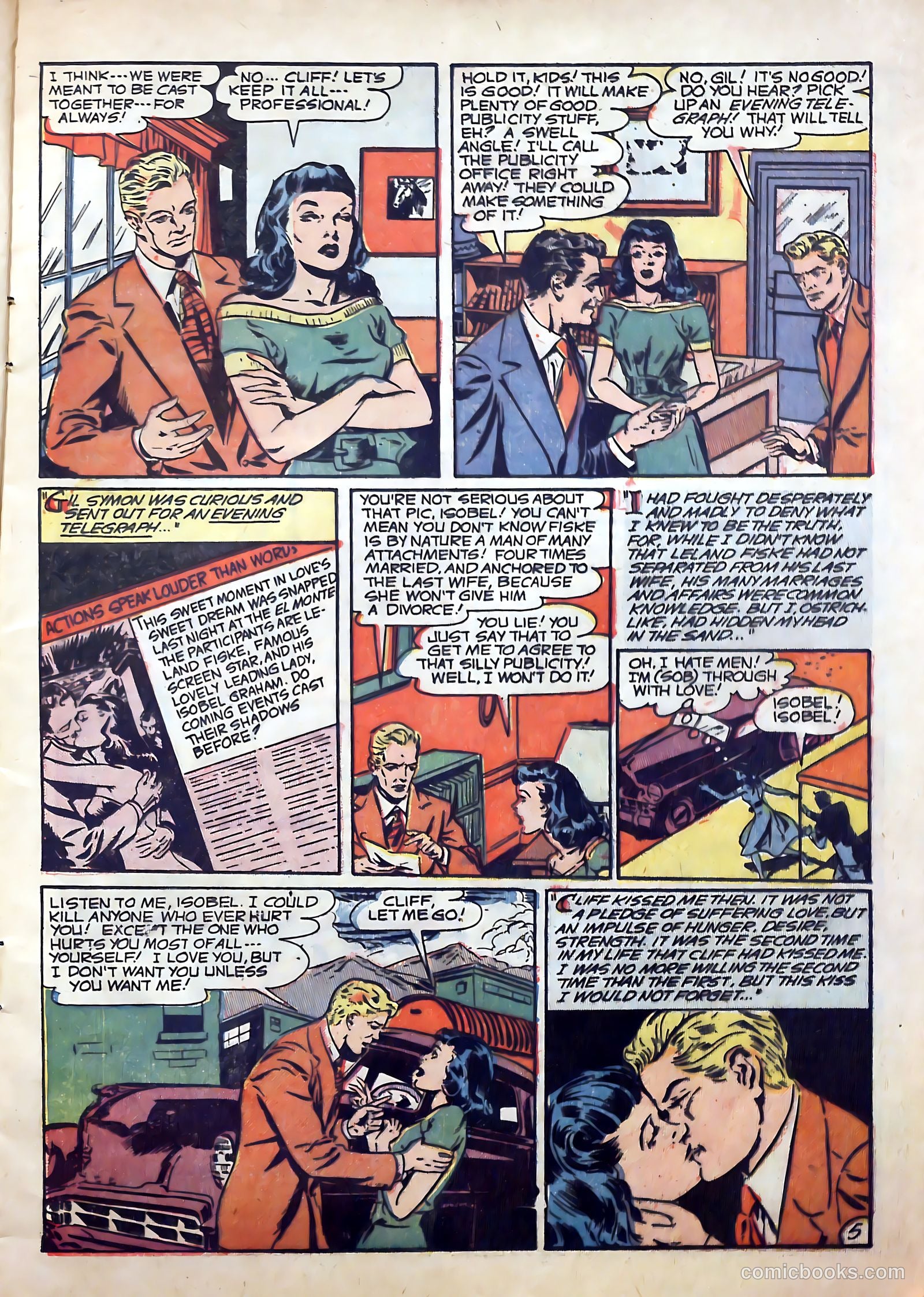 True-to-Life Romances #8 (1951) — page 7 of 36