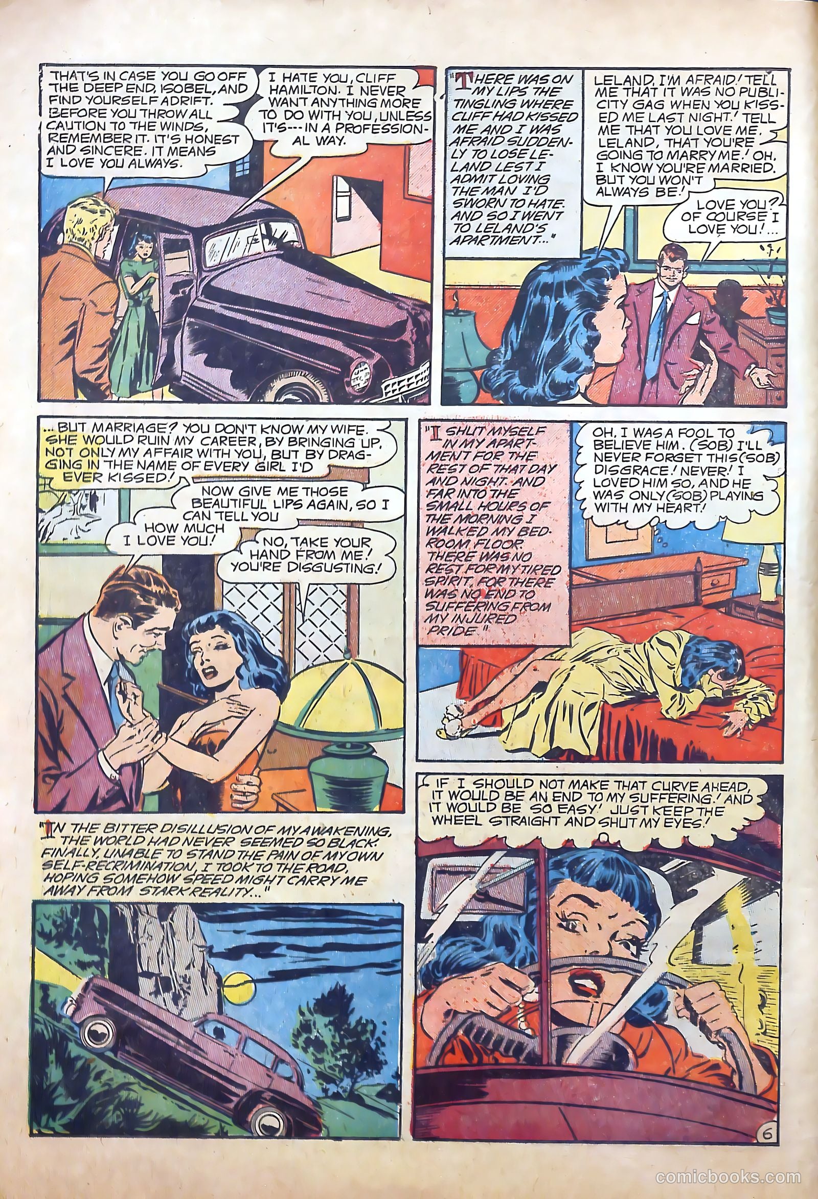 True-to-Life Romances #8 (1951) — page 8 of 36