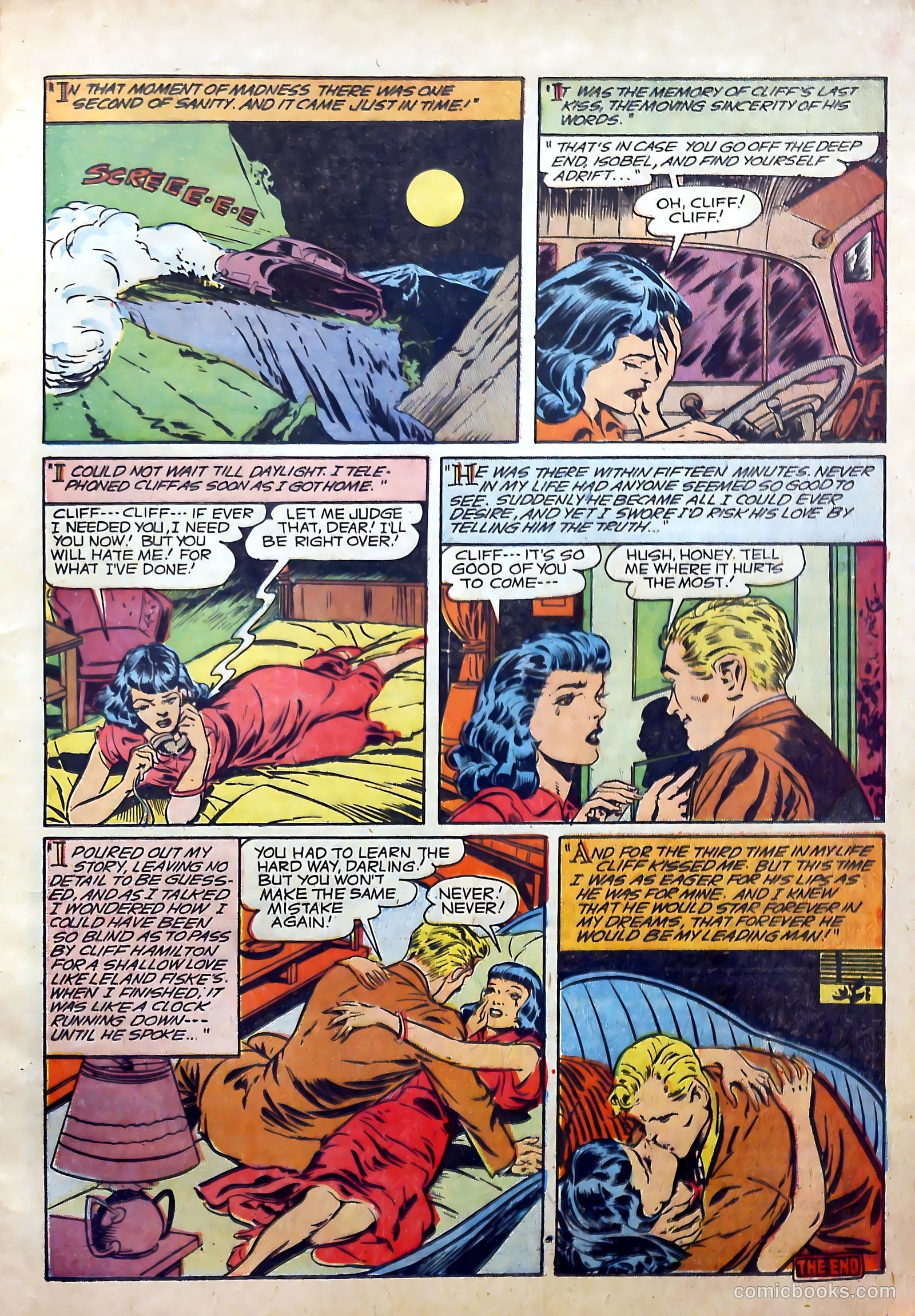 True-to-Life Romances #8 (1951) — page 9 of 36