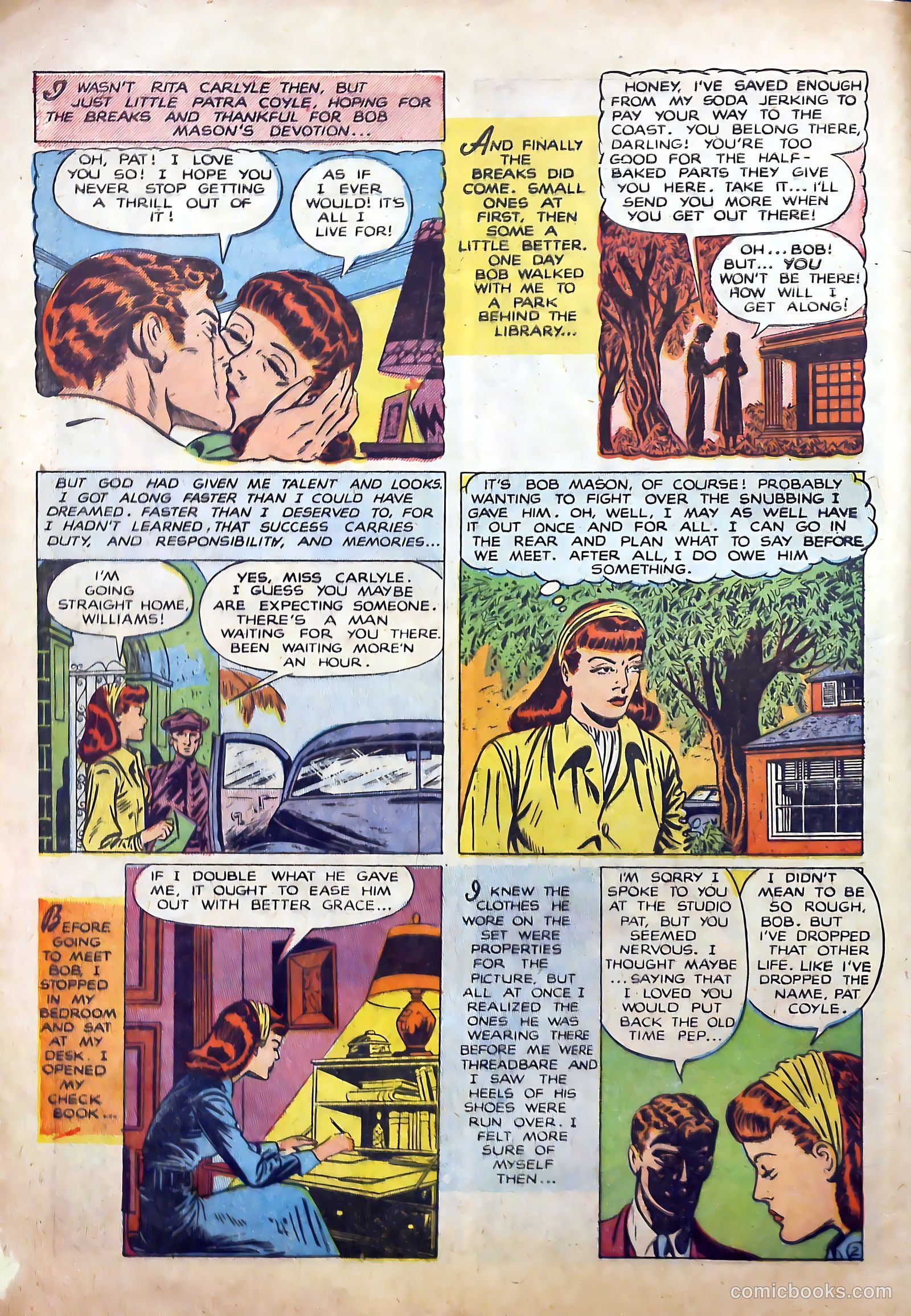 True-to-Life Romances #8 (1951) — page 12 of 36