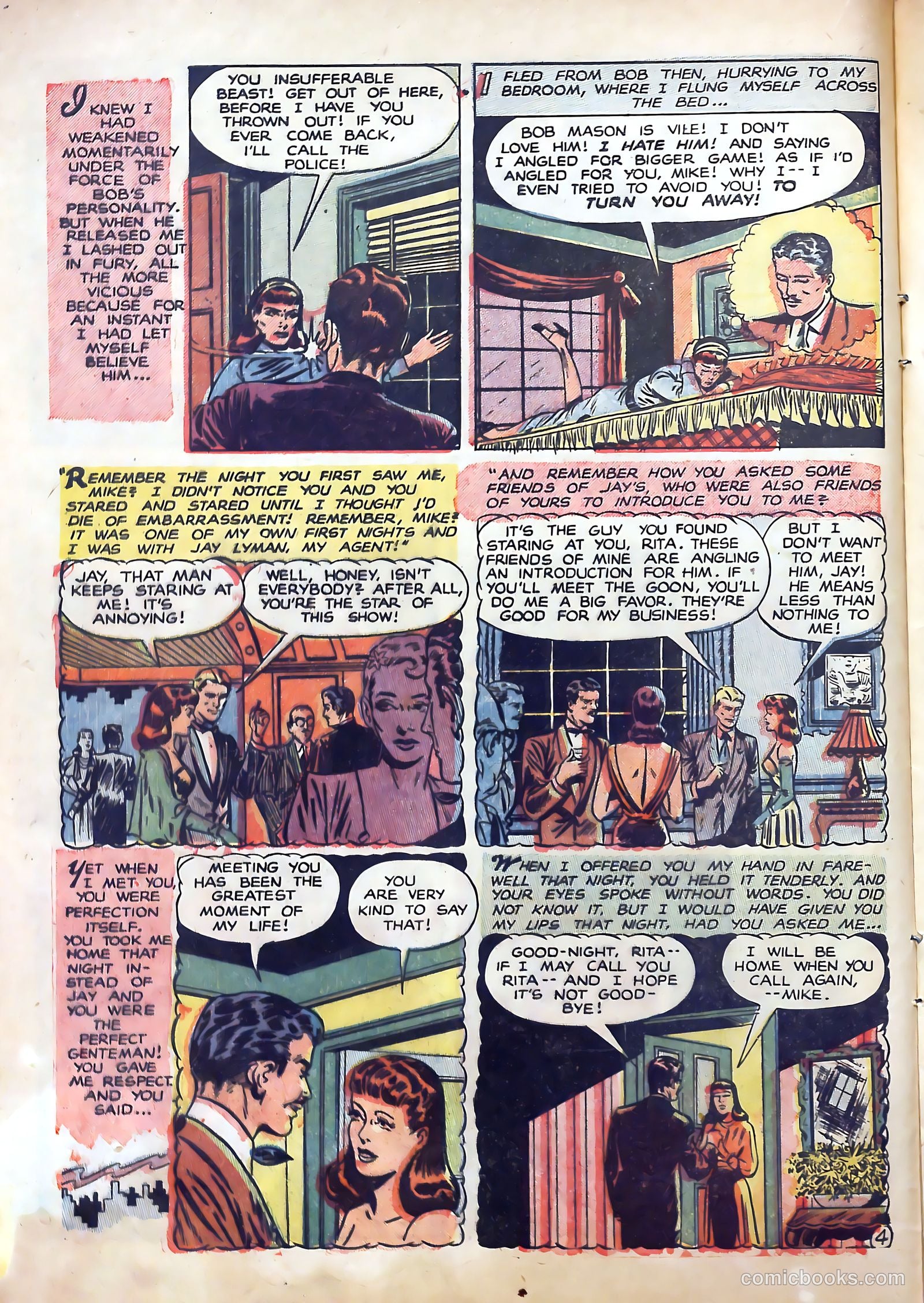 True-to-Life Romances #8 (1951) — page 14 of 36