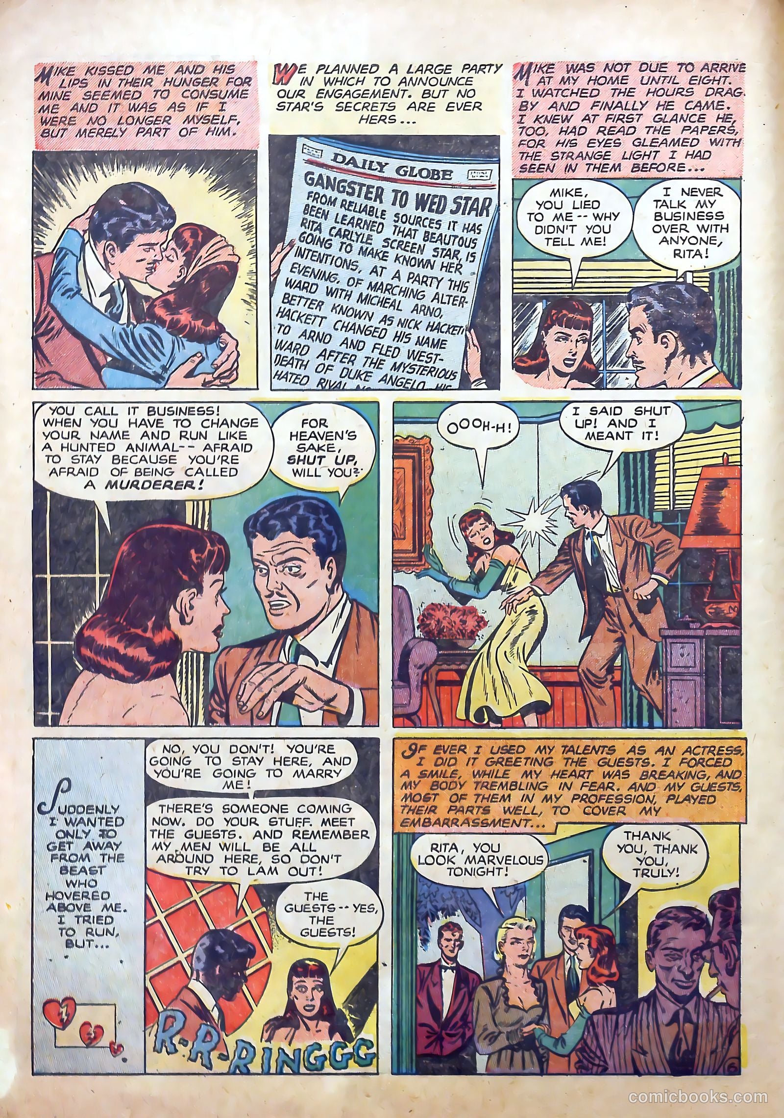 True-to-Life Romances #8 (1951) — page 16 of 36