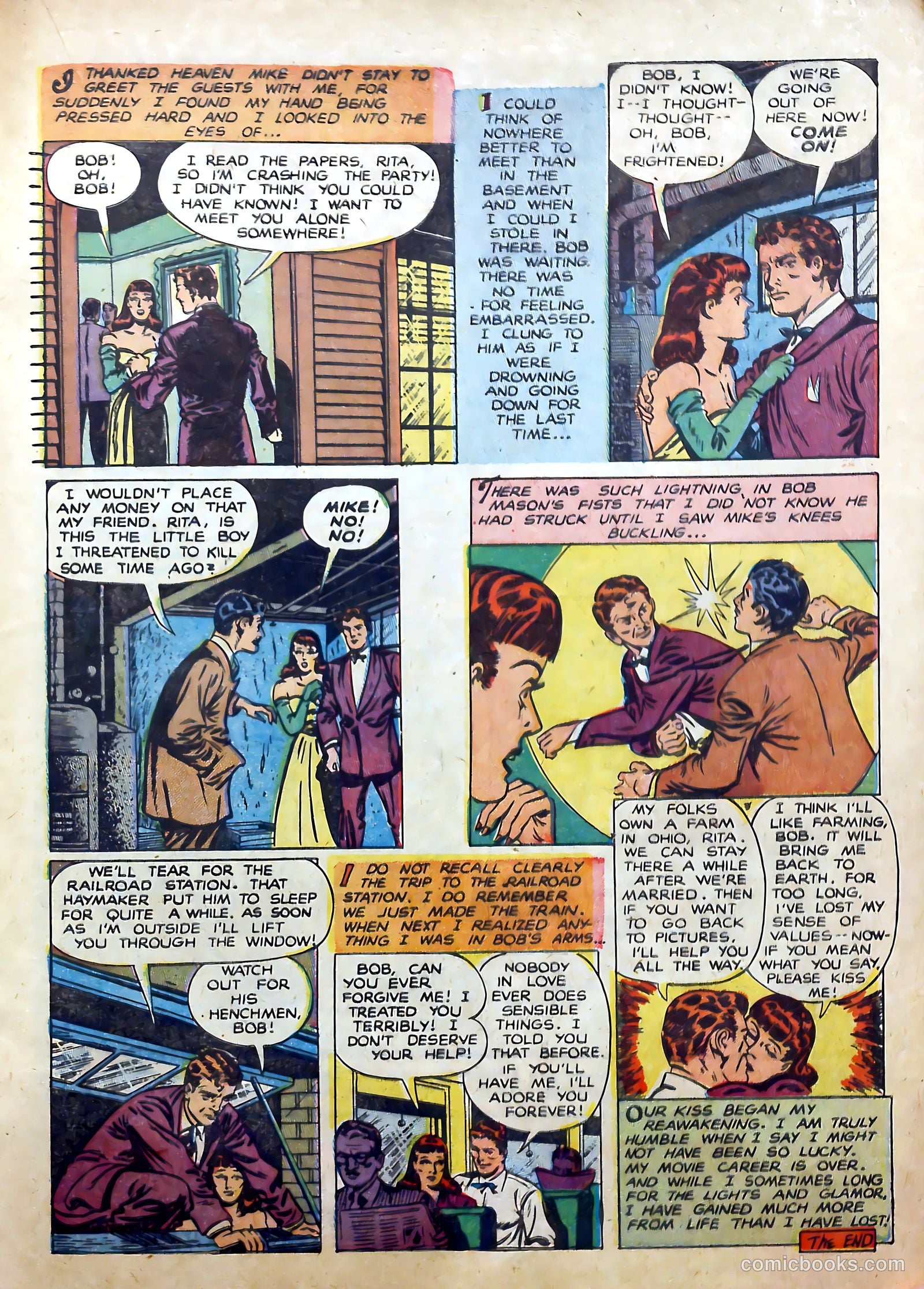 True-to-Life Romances #8 (1951) — page 17 of 36