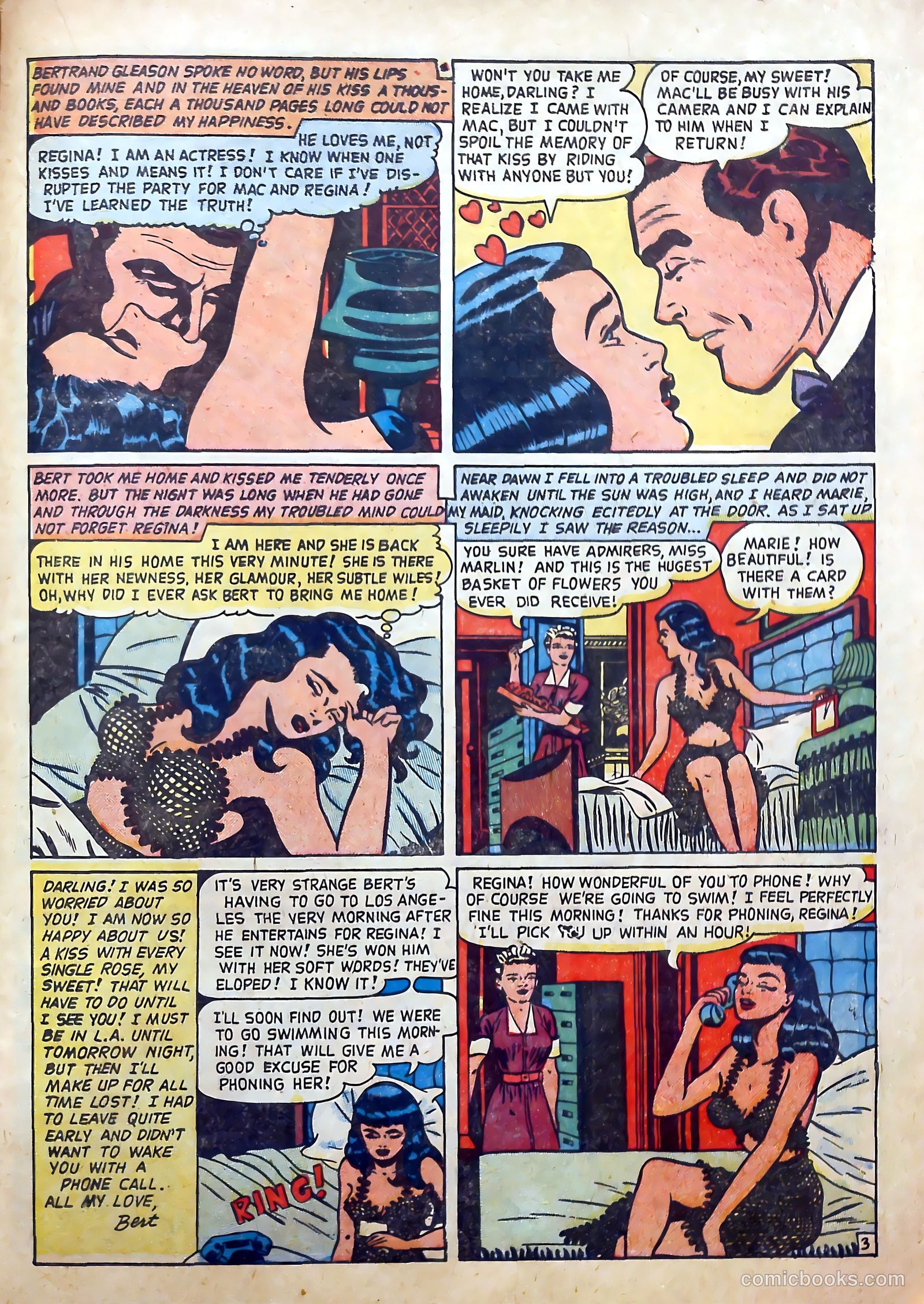 True-to-Life Romances #8 (1951) — page 21 of 36