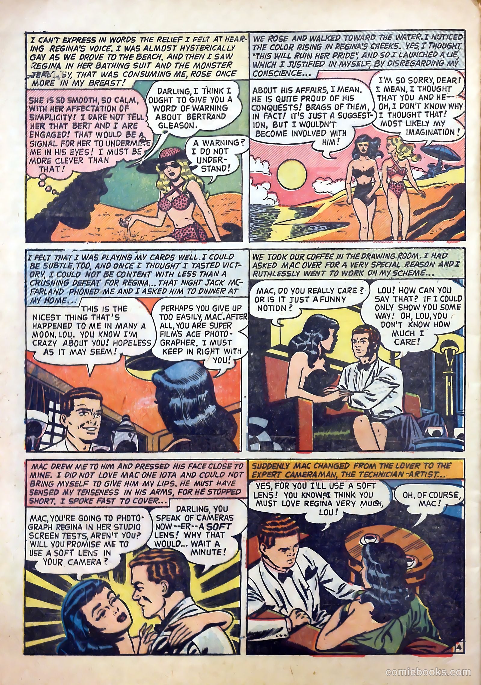 True-to-Life Romances #8 (1951) — page 22 of 36