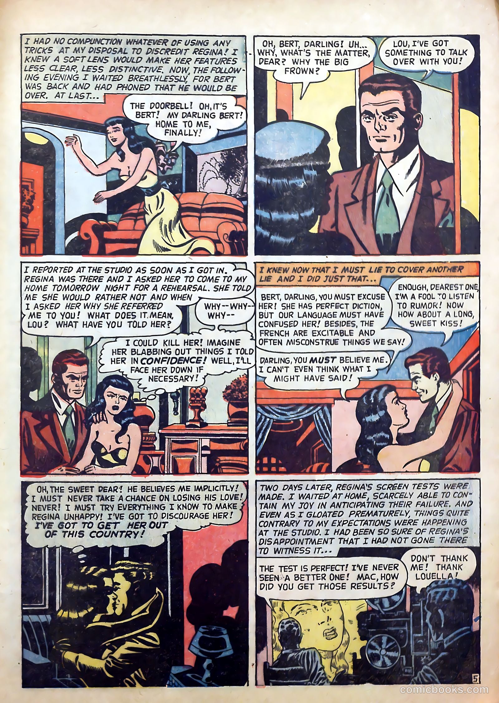 True-to-Life Romances #8 (1951) — page 23 of 36
