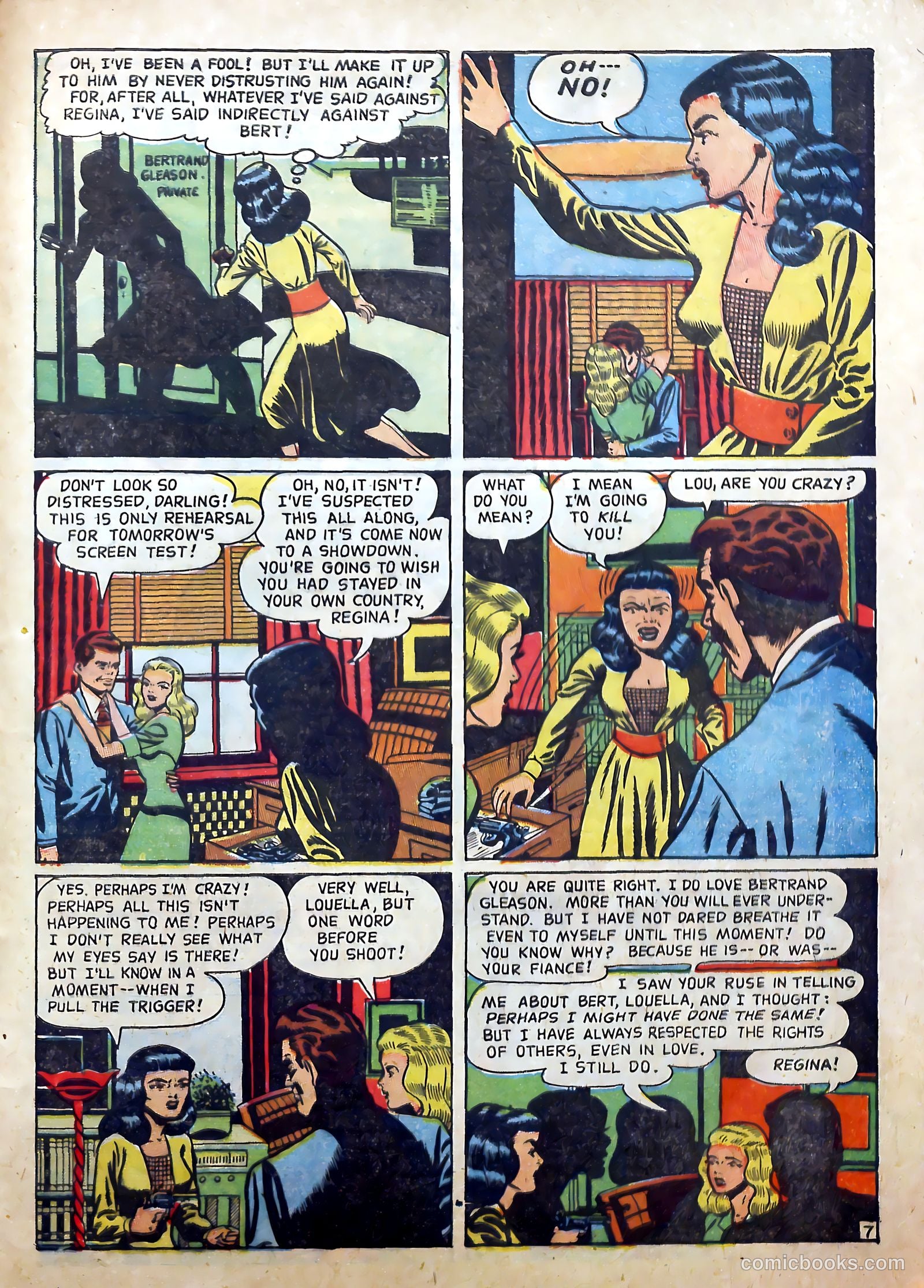 True-to-Life Romances #8 (1951) — page 25 of 36