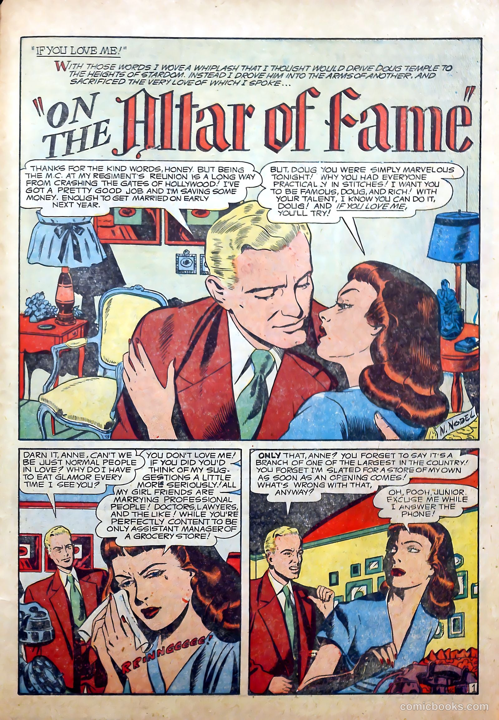 True-to-Life Romances #8 (1951) — page 29 of 36