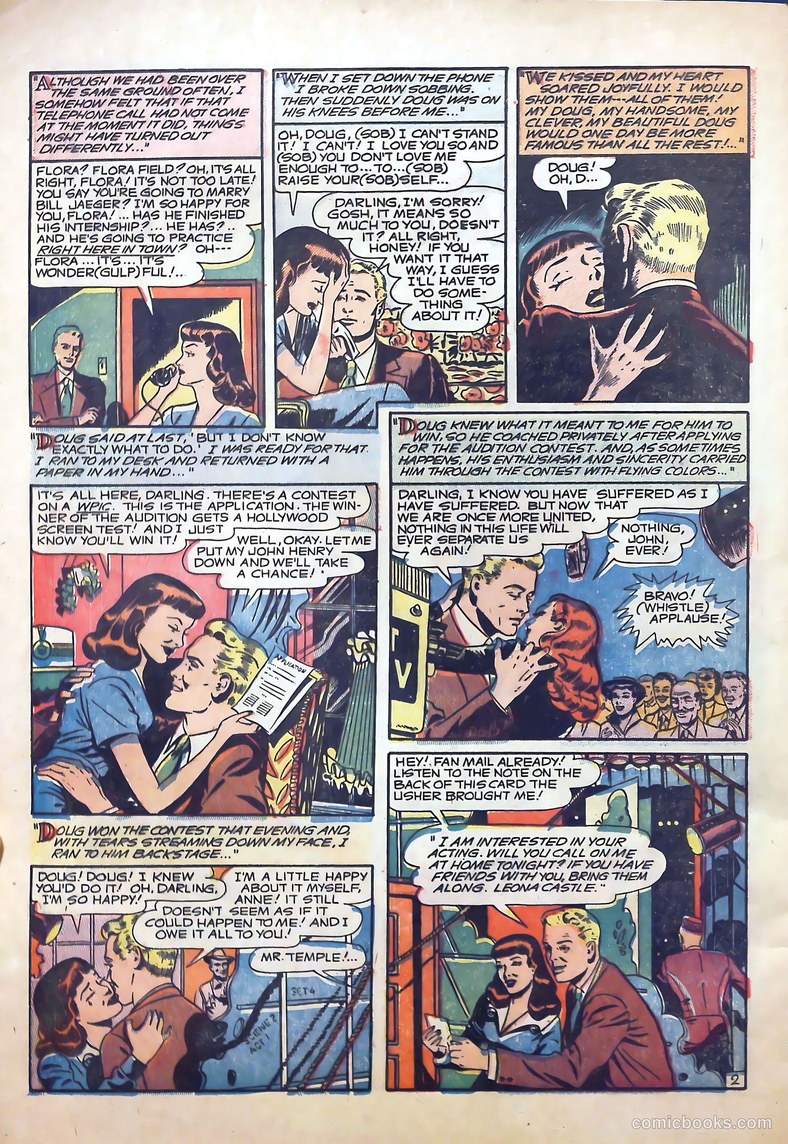 True-to-Life Romances #8 (1951) — page 30 of 36