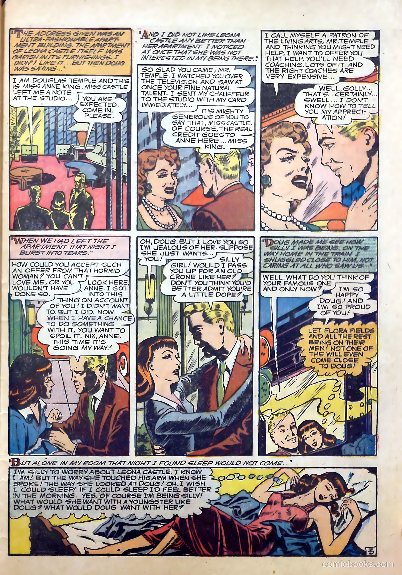 True-to-Life Romances #8 (1951) — page 31 of 36
