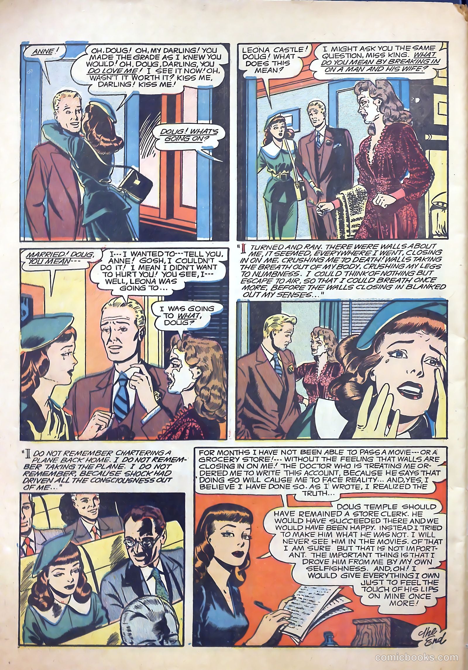 True-to-Life Romances #8 (1951) — page 34 of 36