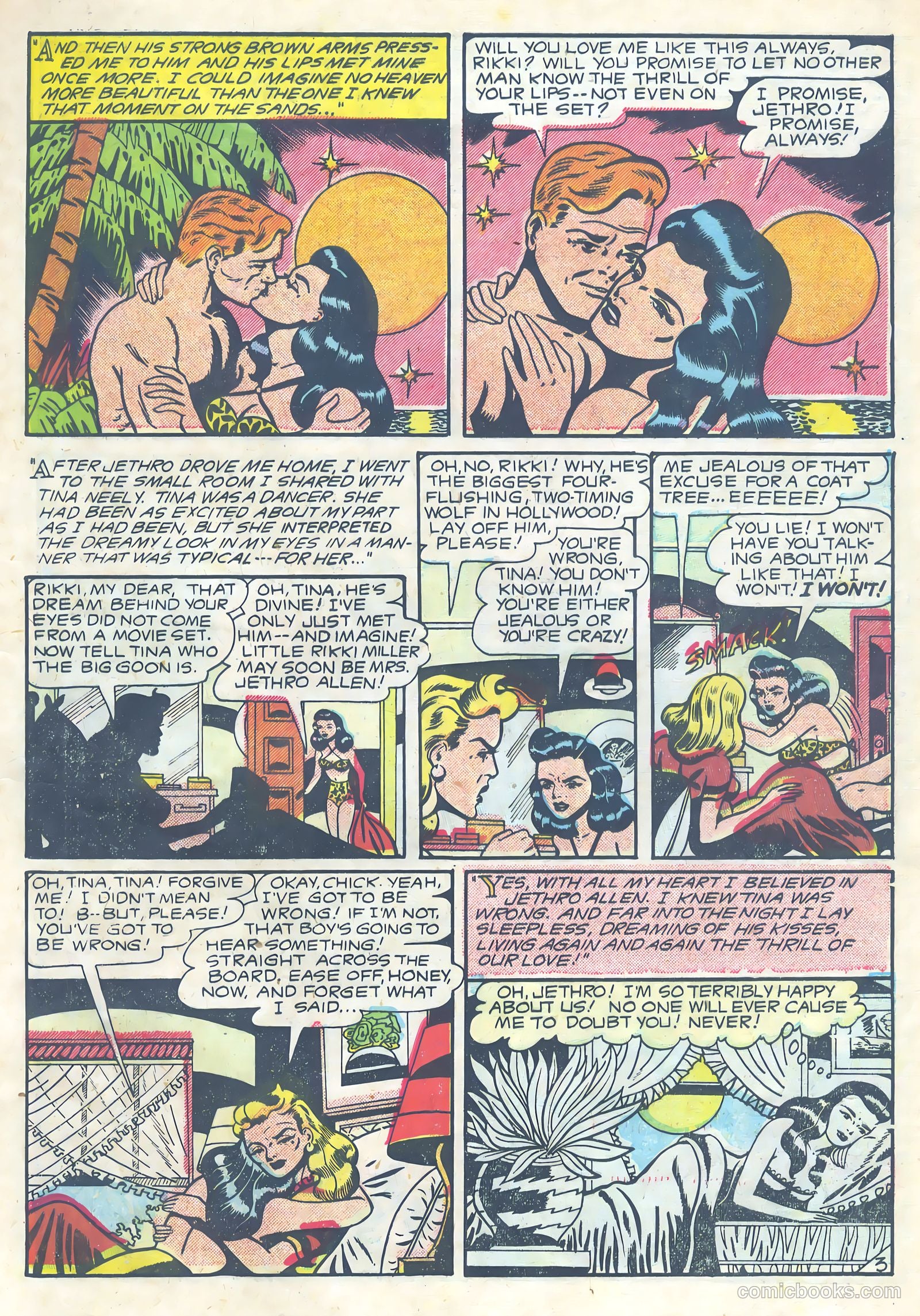 True-to-Life Romances #9 (1950) — page 5 of 36