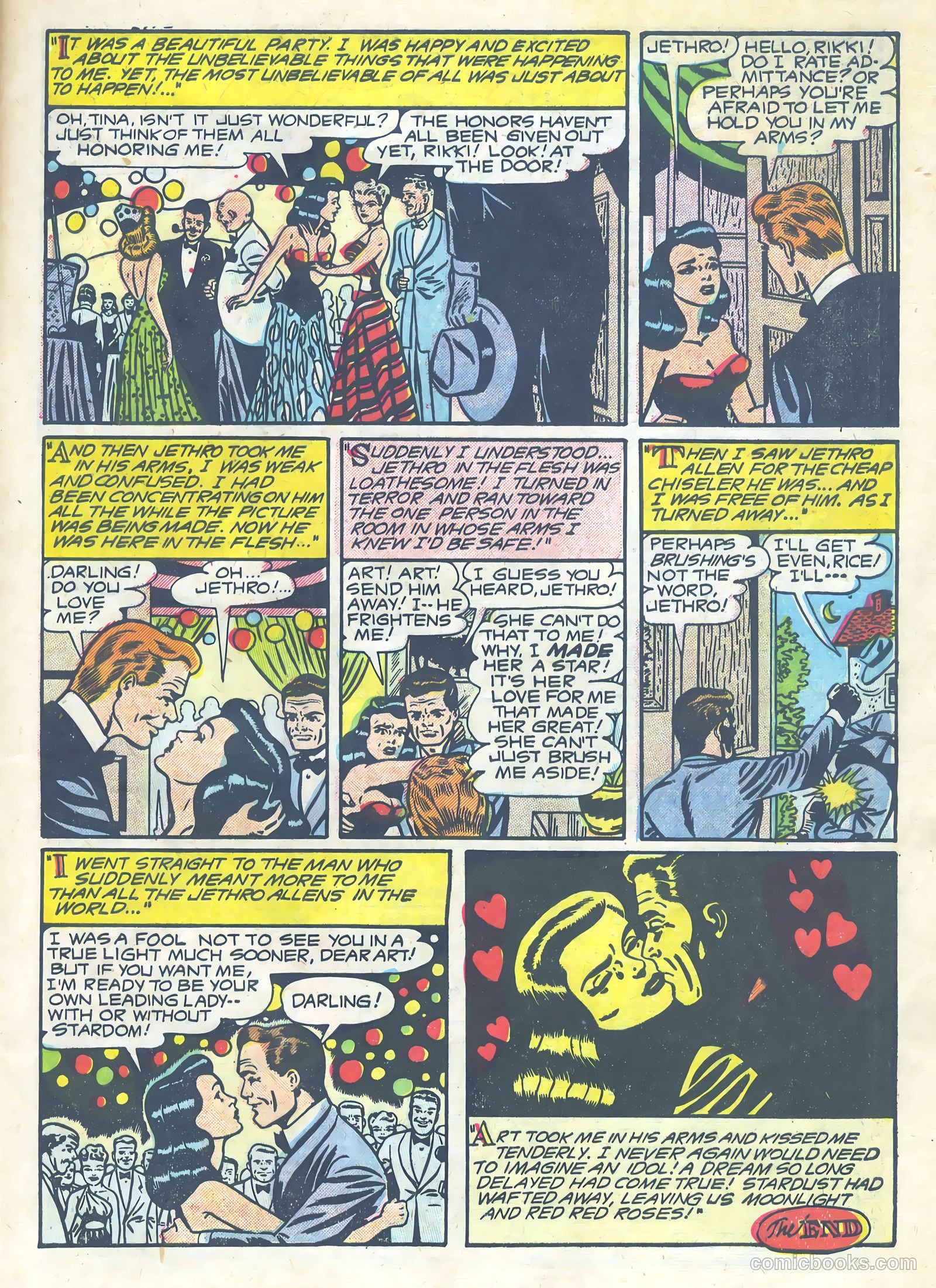 True-to-Life Romances #9 (1950) — page 9 of 36