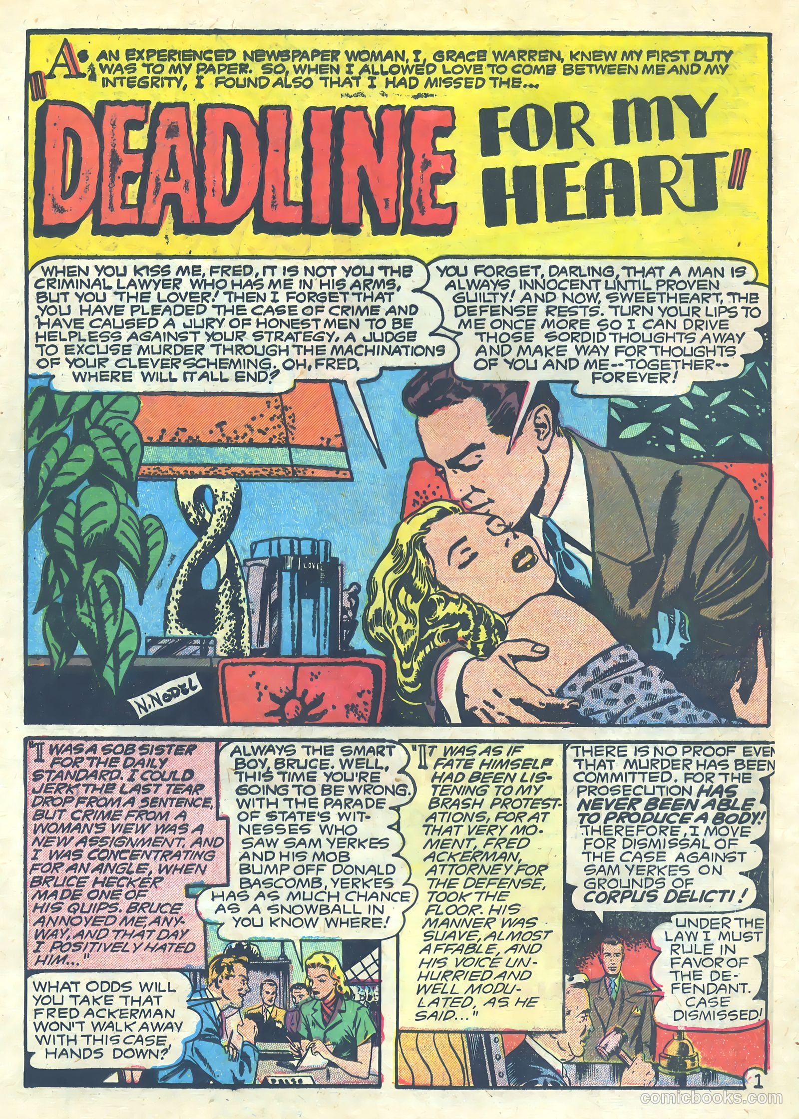 True-to-Life Romances #9 (1950) — page 20 of 36