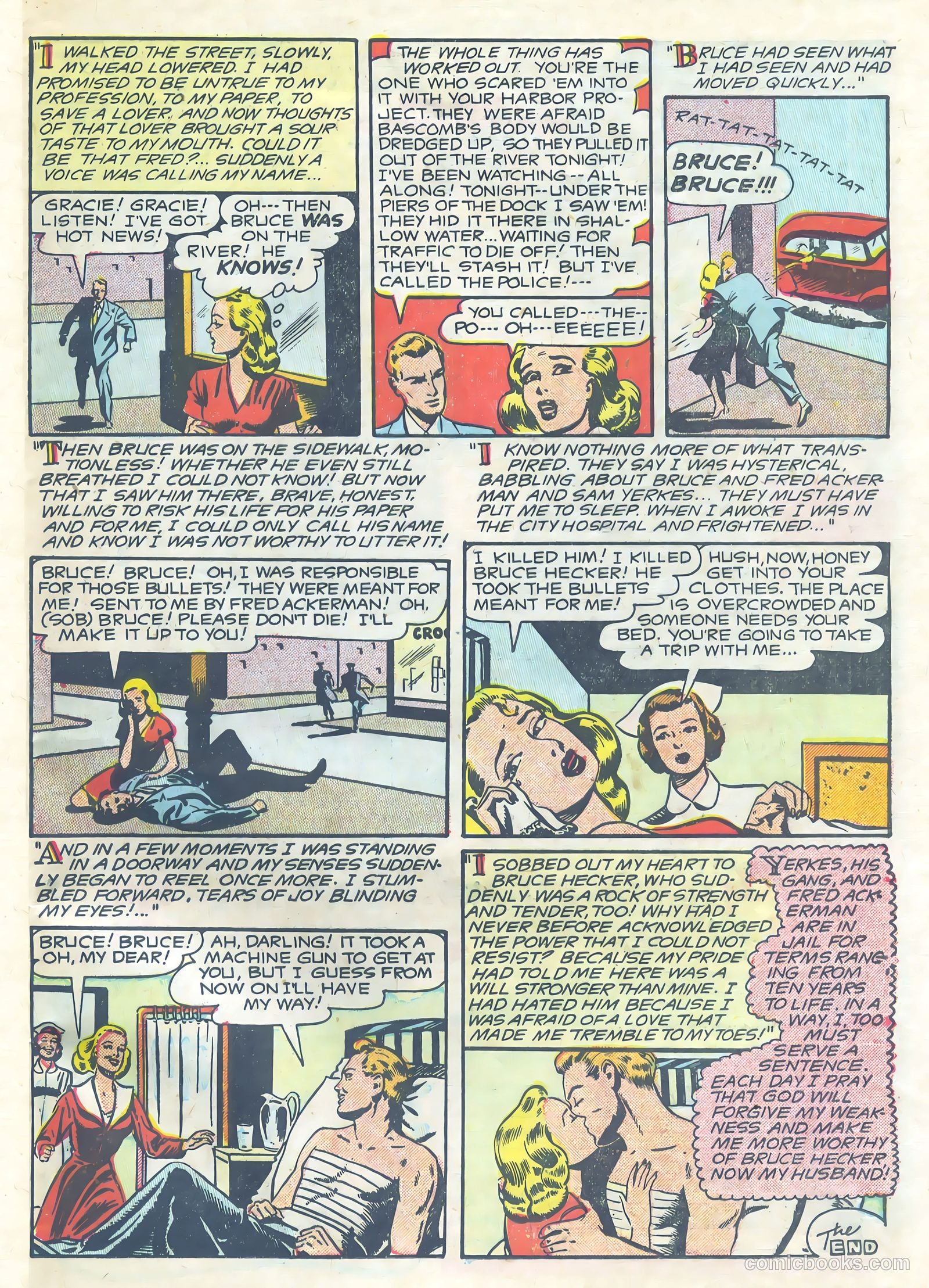 True-to-Life Romances #9 (1950) — page 25 of 36