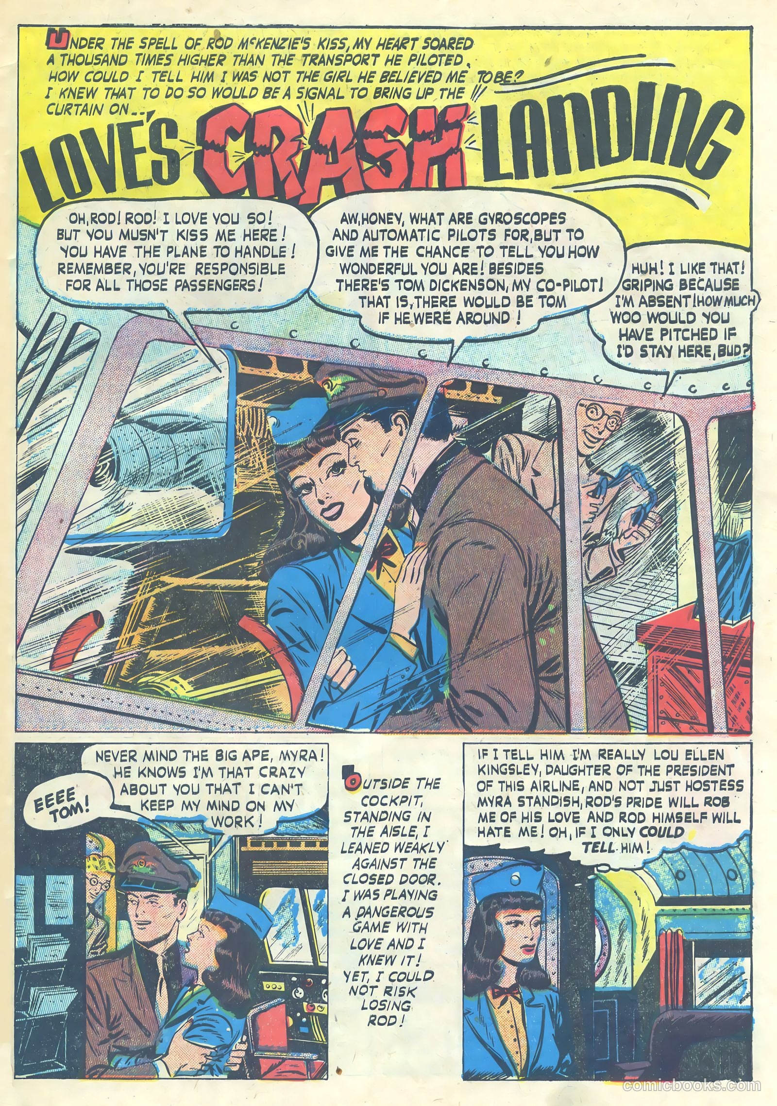 True-to-Life Romances #9 (1950) — page 27 of 36