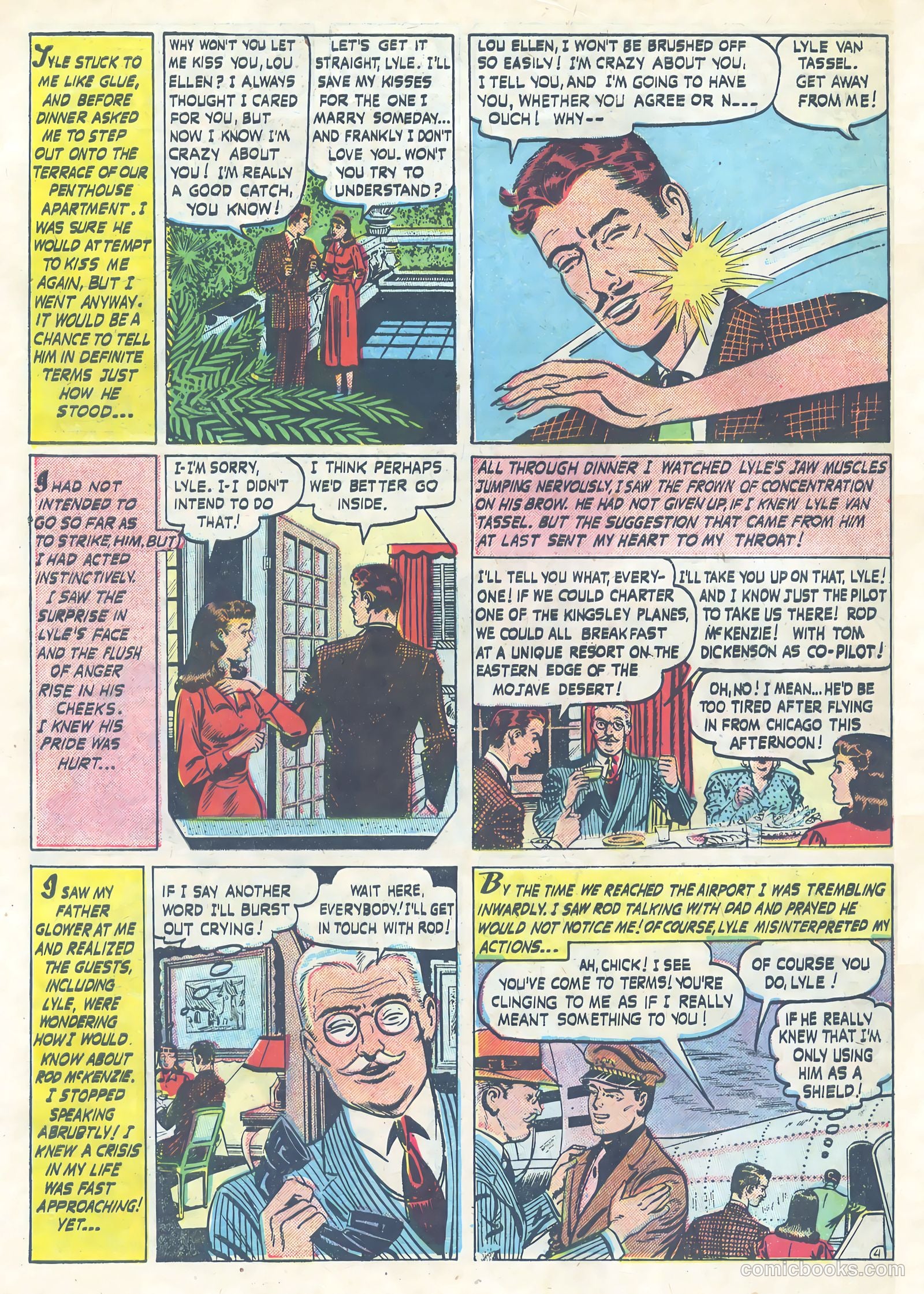 True-to-Life Romances #9 (1950) — page 30 of 36