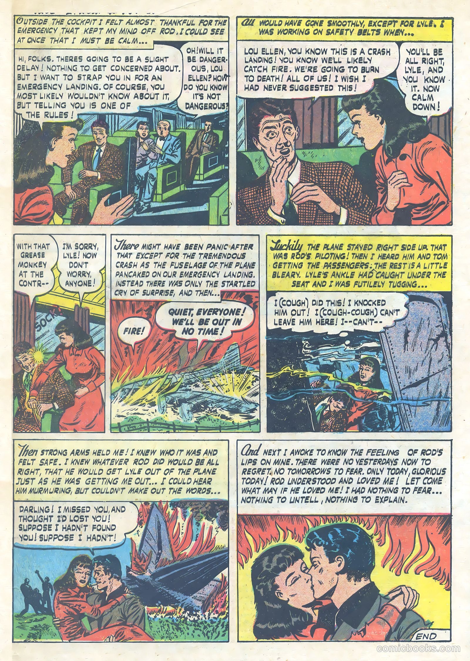 True-to-Life Romances #9 (1950) — page 33 of 36