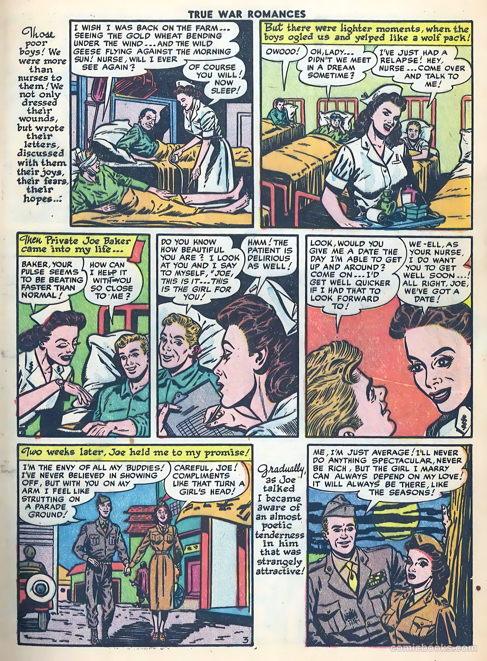 True War Romances #1 (1952) — page 5 of 36