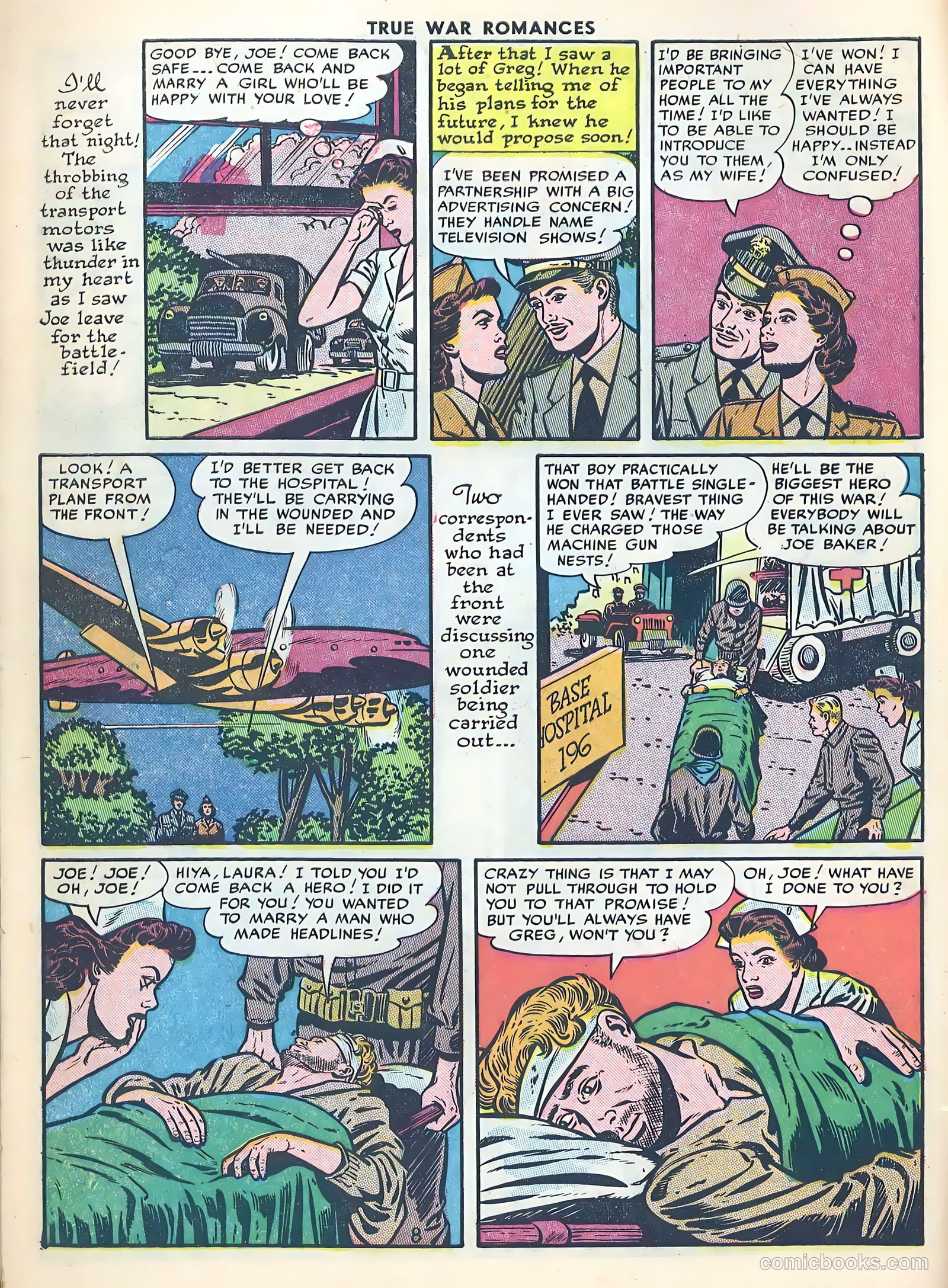 True War Romances #1 (1952) — page 10 of 36