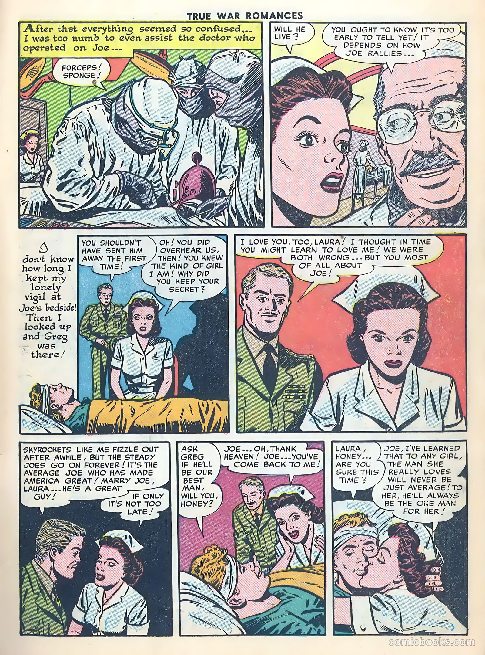 True War Romances #1 (1952) — page 11 of 36