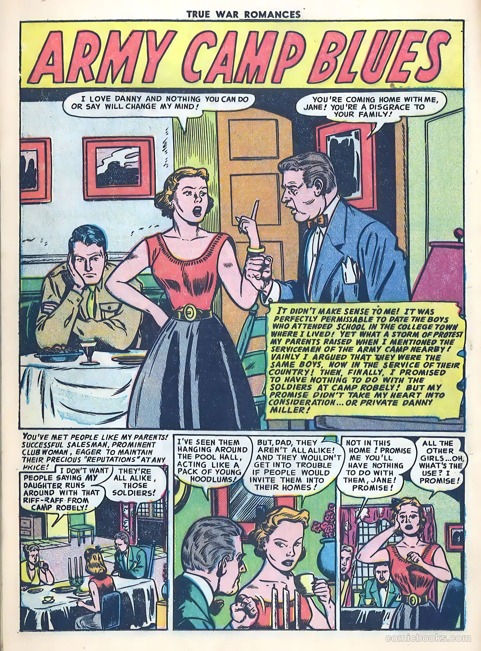 True War Romances #1 (1952) — page 12 of 36