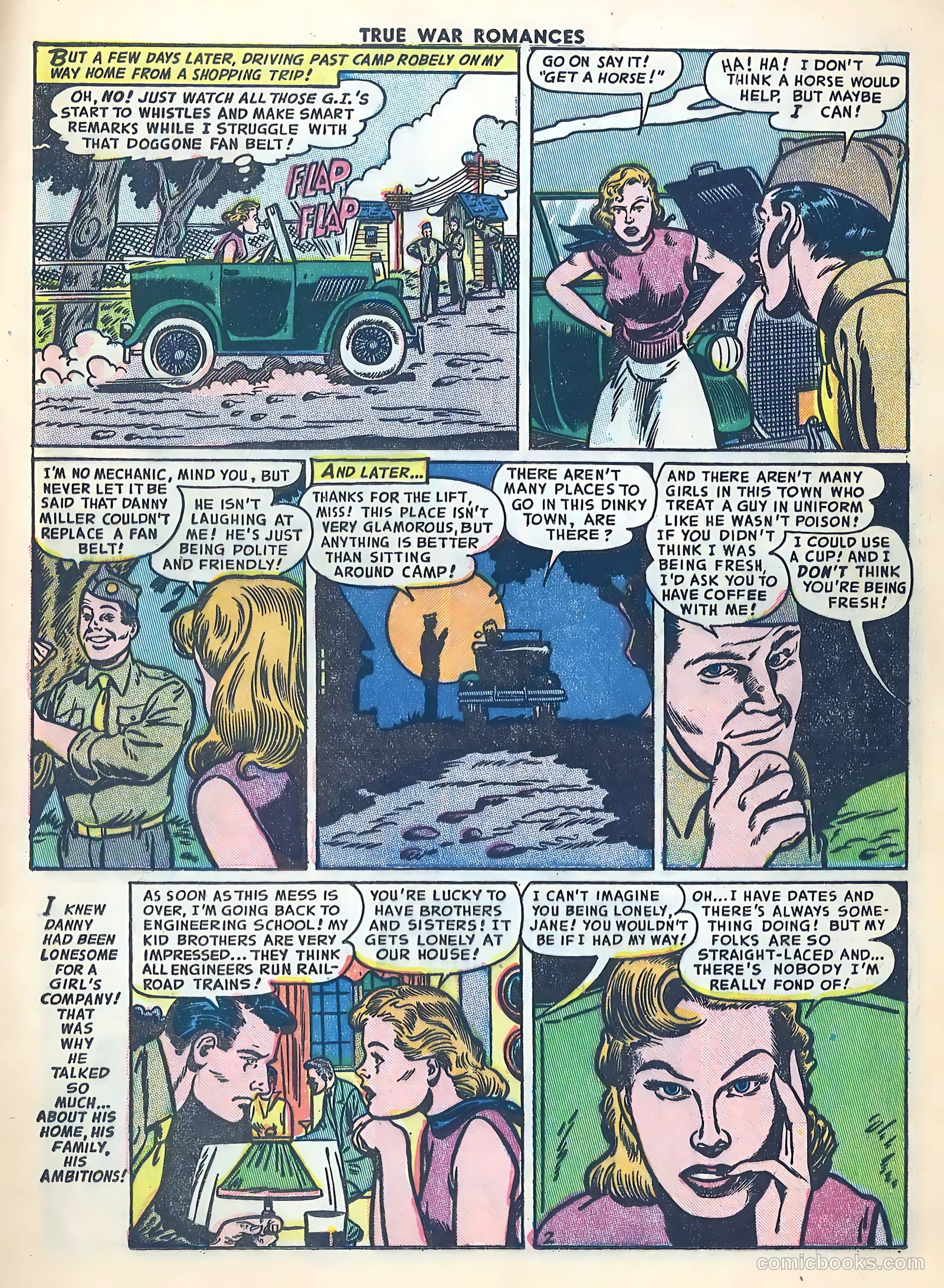 True War Romances #1 (1952) — page 13 of 36