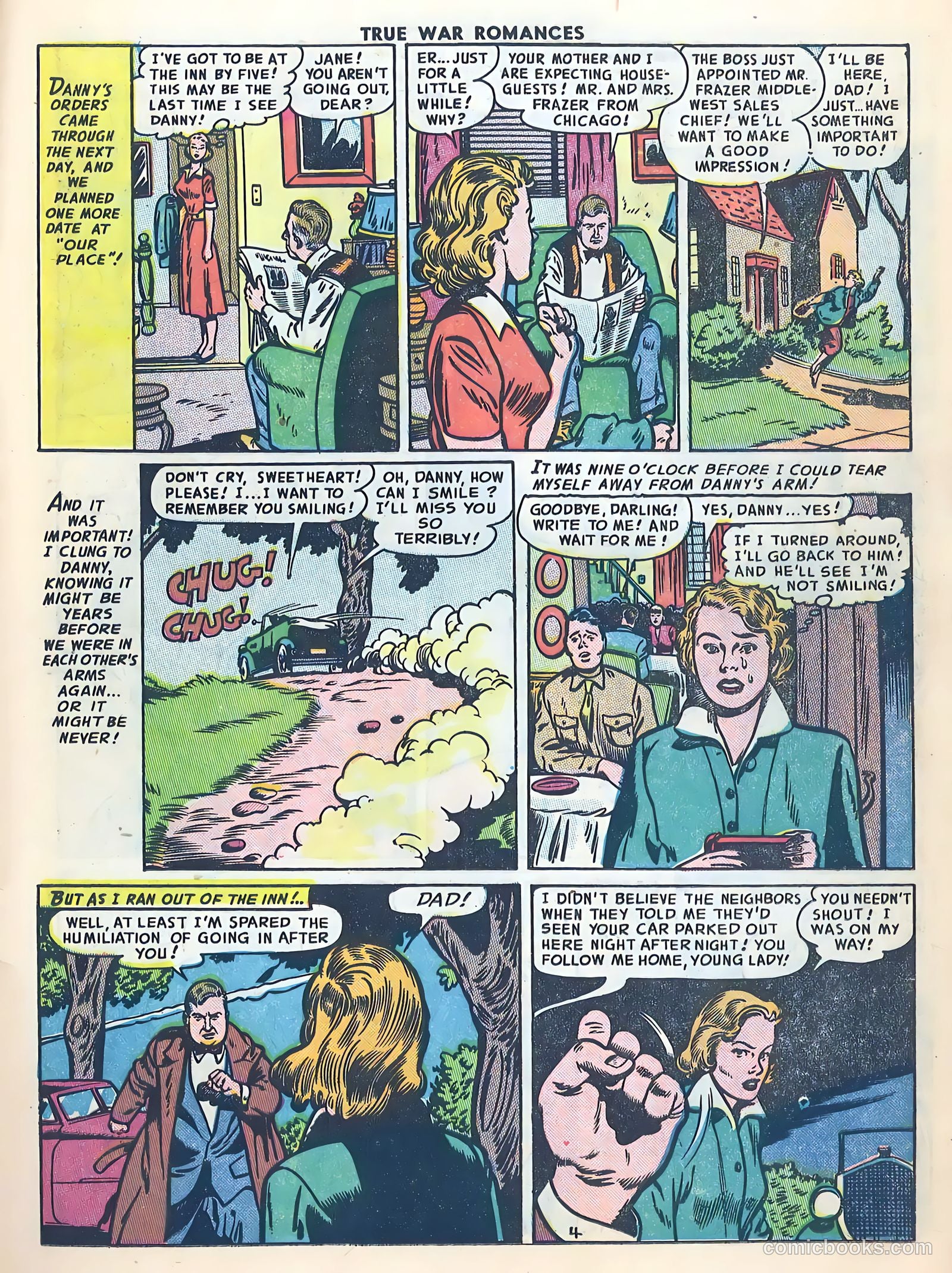 True War Romances #1 (1952) — page 15 of 36