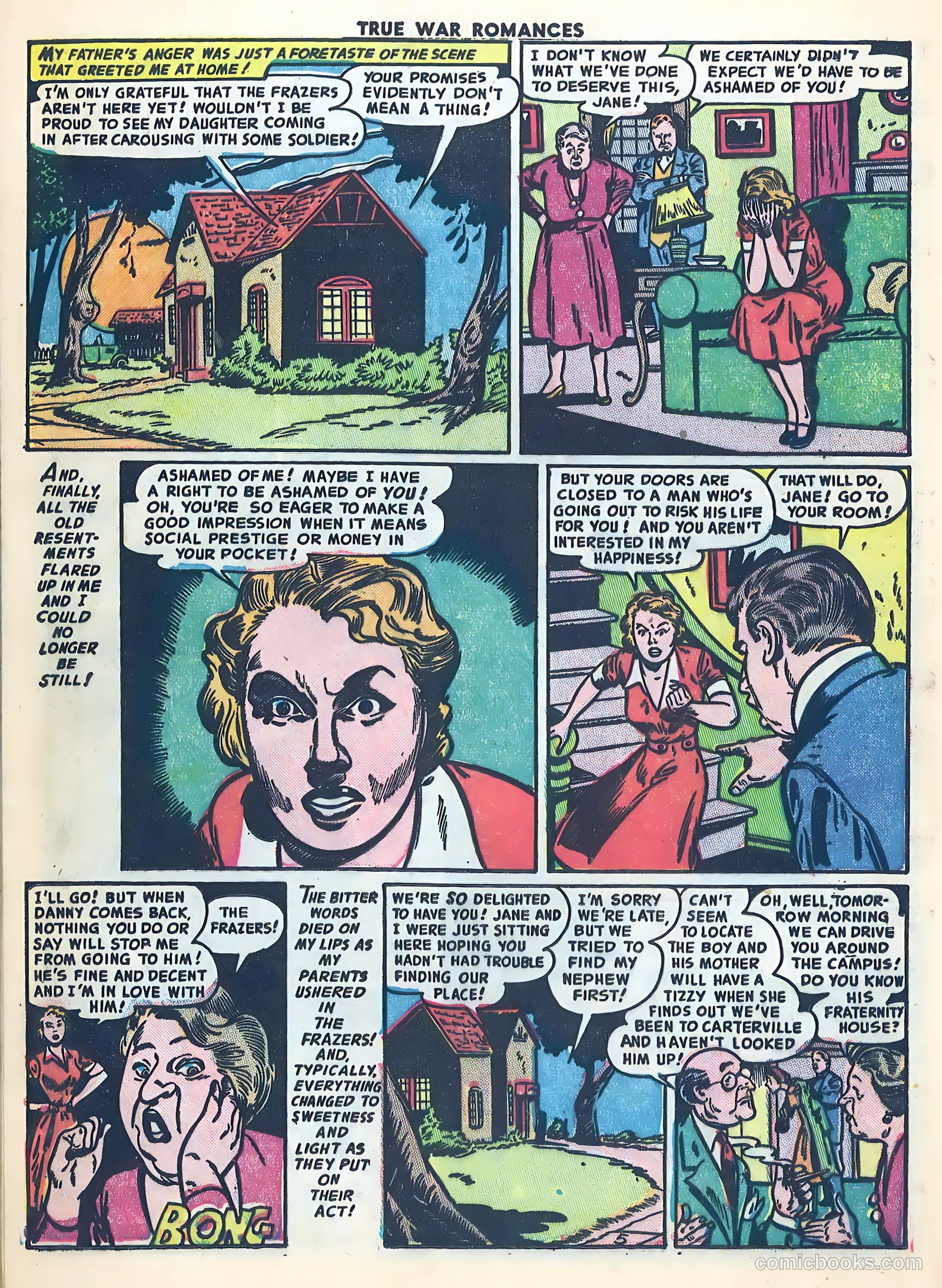 True War Romances #1 (1952) — page 16 of 36