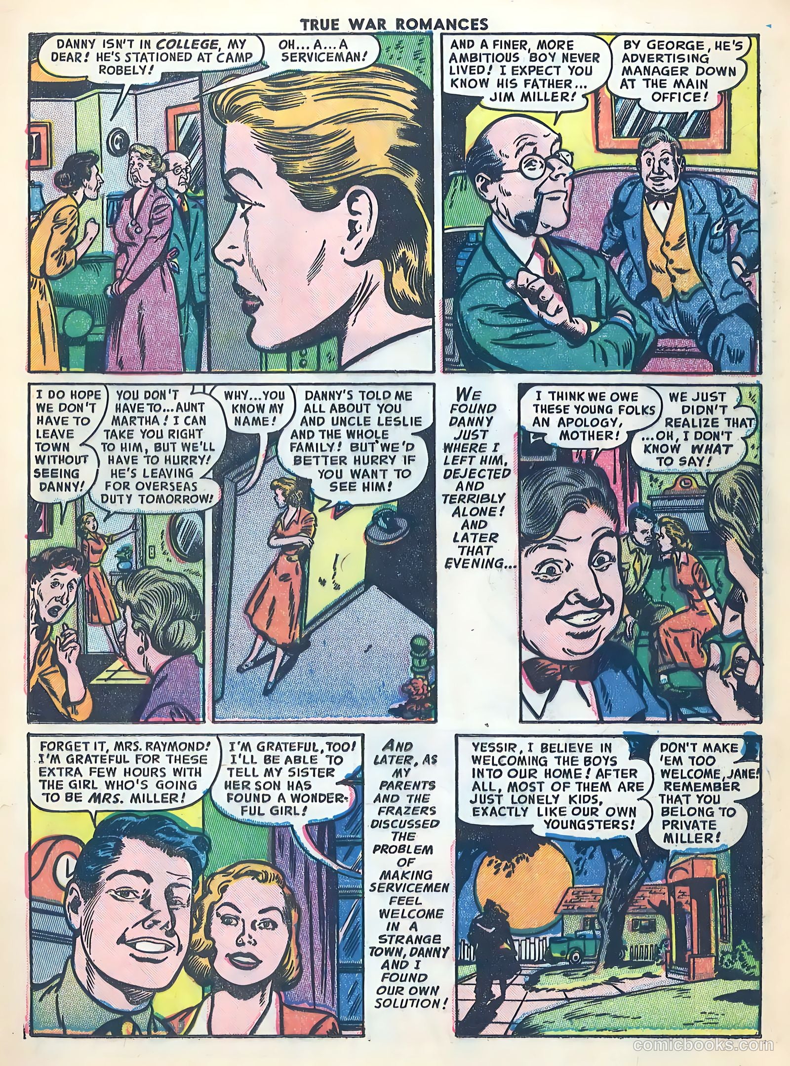 True War Romances #1 (1952) — page 17 of 36