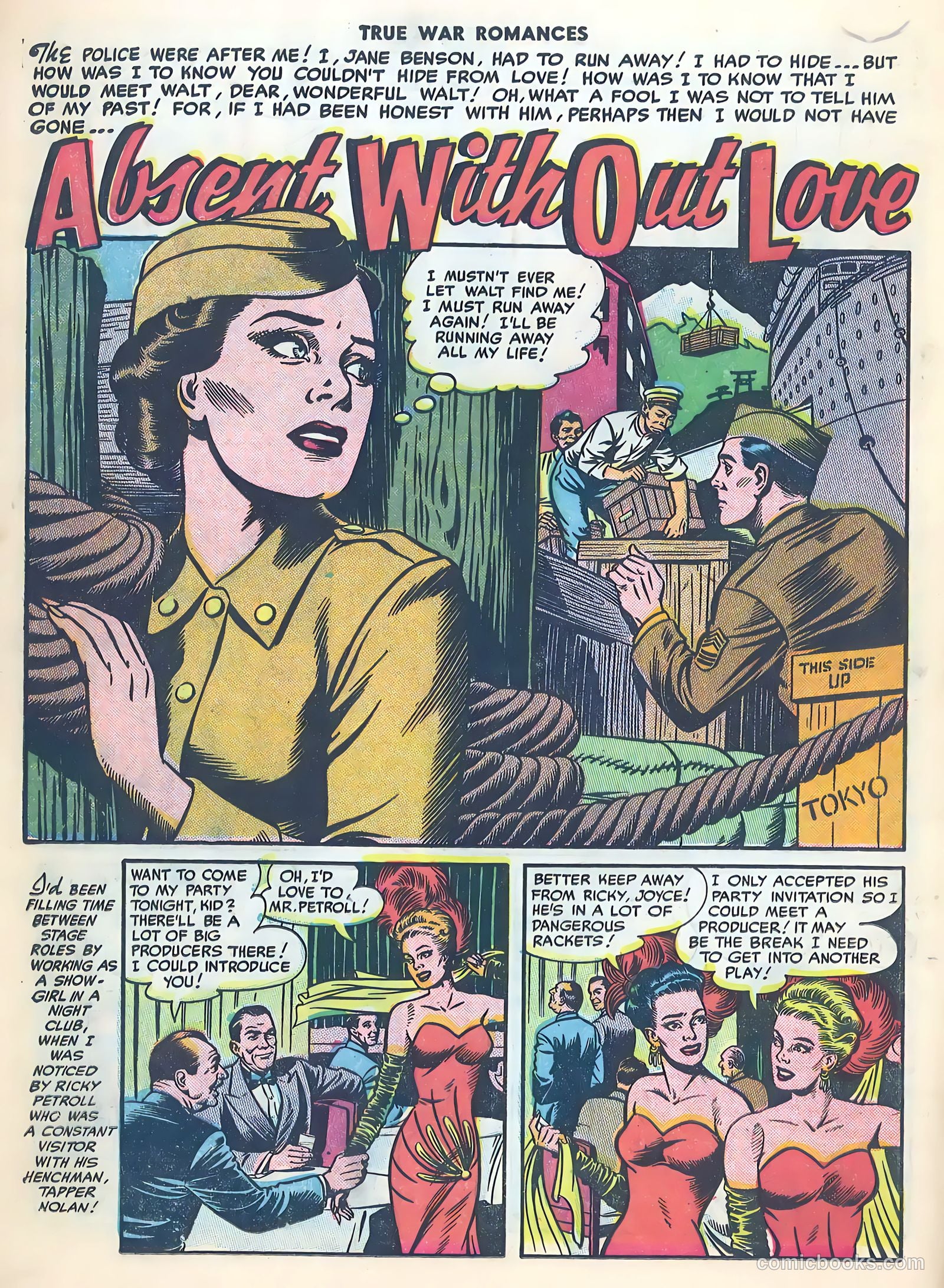 True War Romances #1 (1952) — page 18 of 36