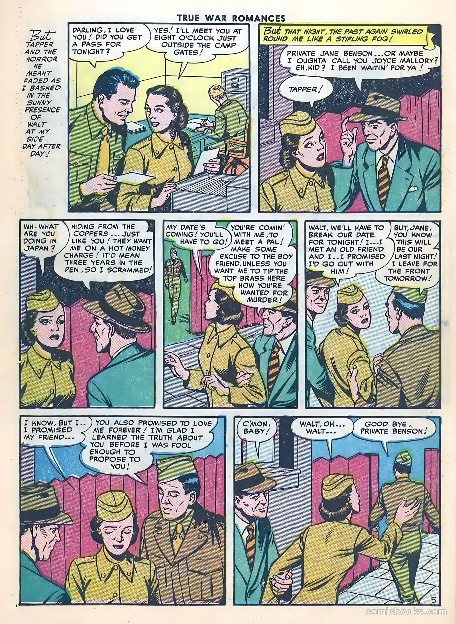 True War Romances #1 (1952) — page 22 of 36