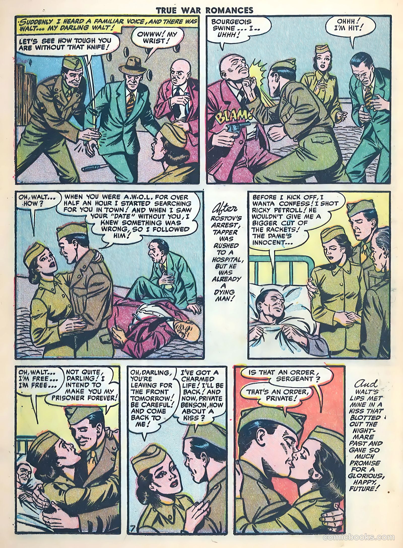 True War Romances #1 (1952) — page 24 of 36
