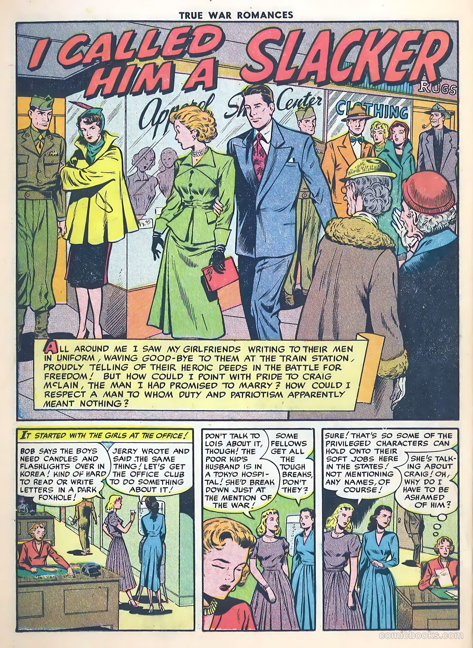 True War Romances #1 (1952) — page 26 of 36