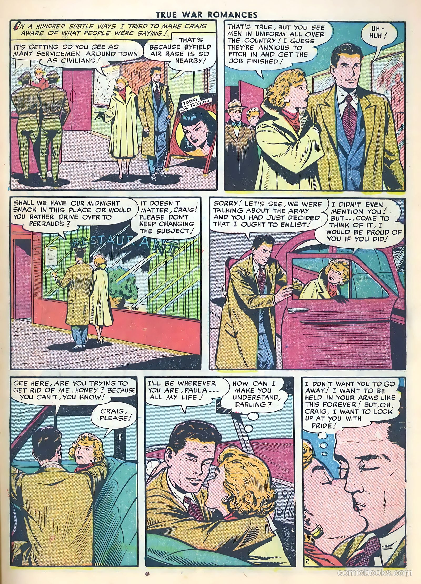 True War Romances #1 (1952) — page 27 of 36
