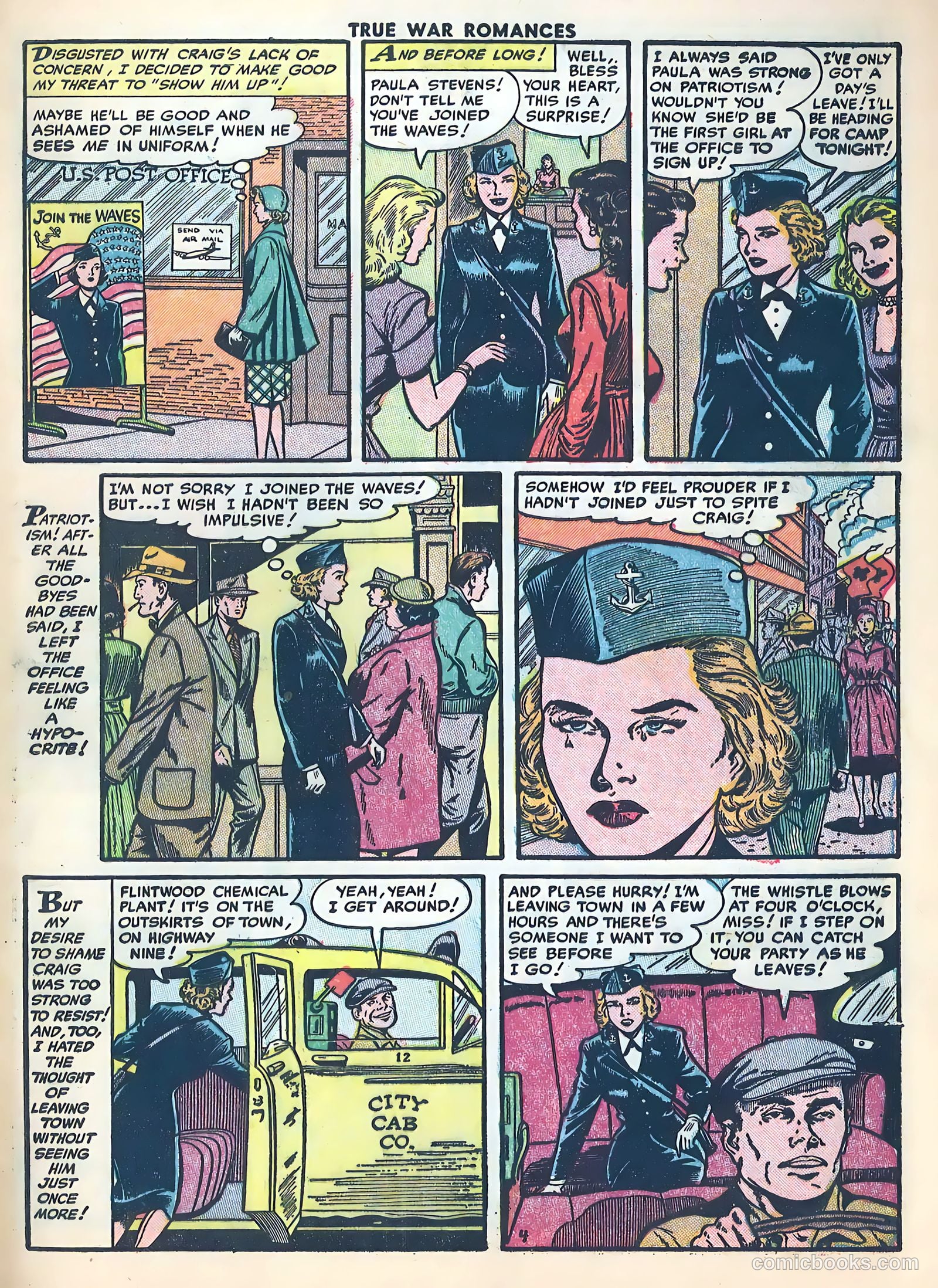 True War Romances #1 (1952) — page 29 of 36