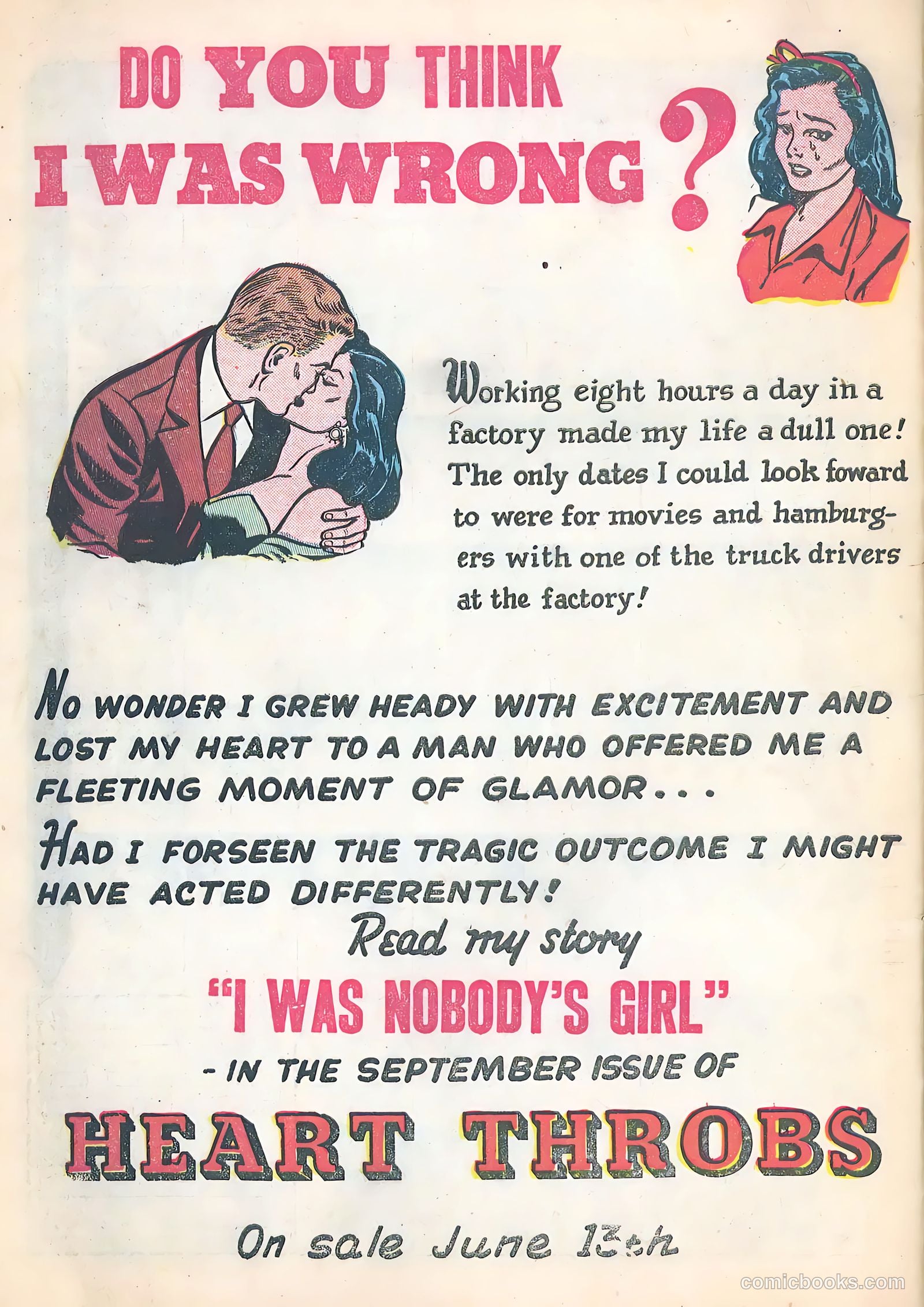 True War Romances #1 (1952) — page 34 of 36