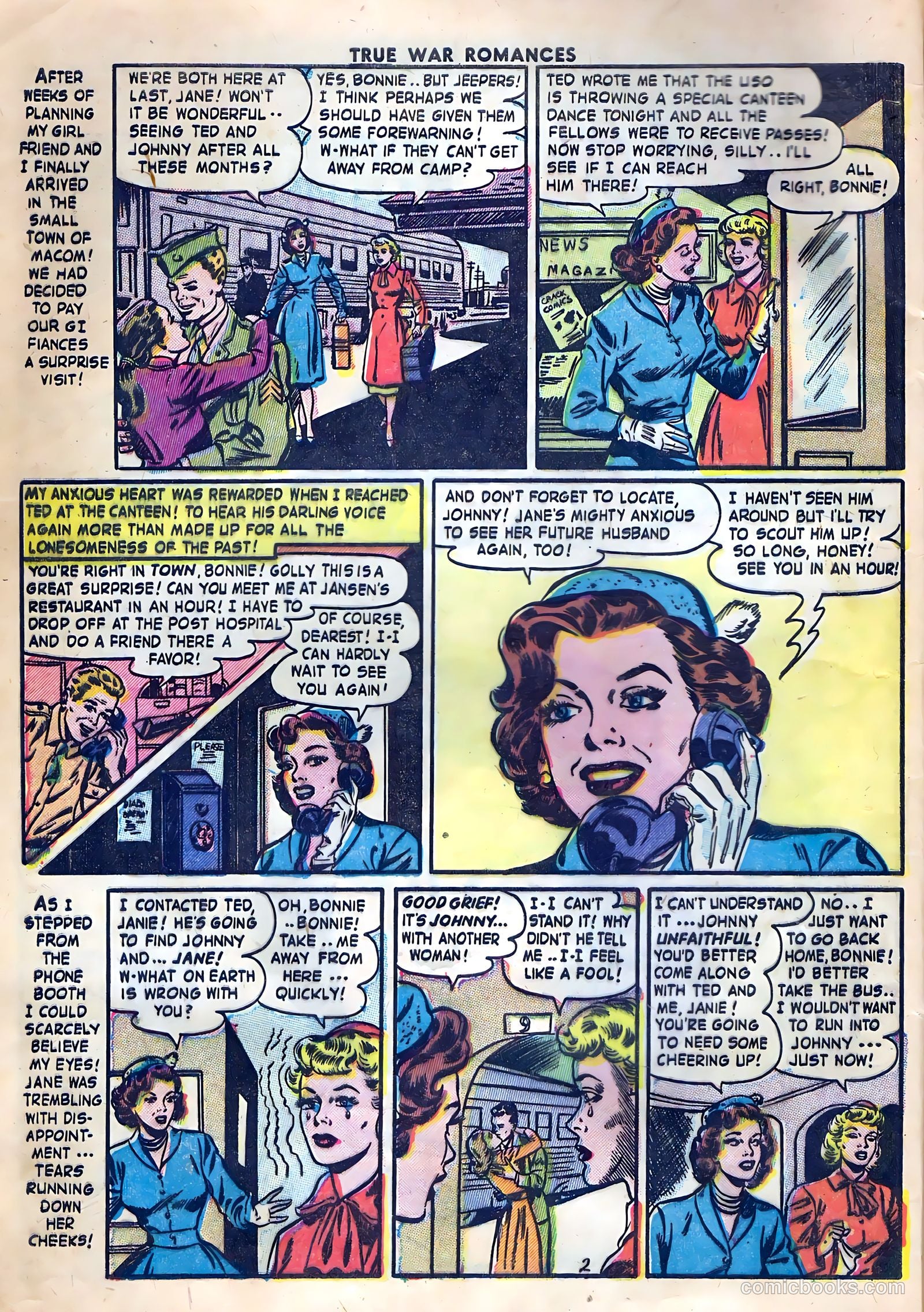True War Romances #10 (1953) — page 4 of 36