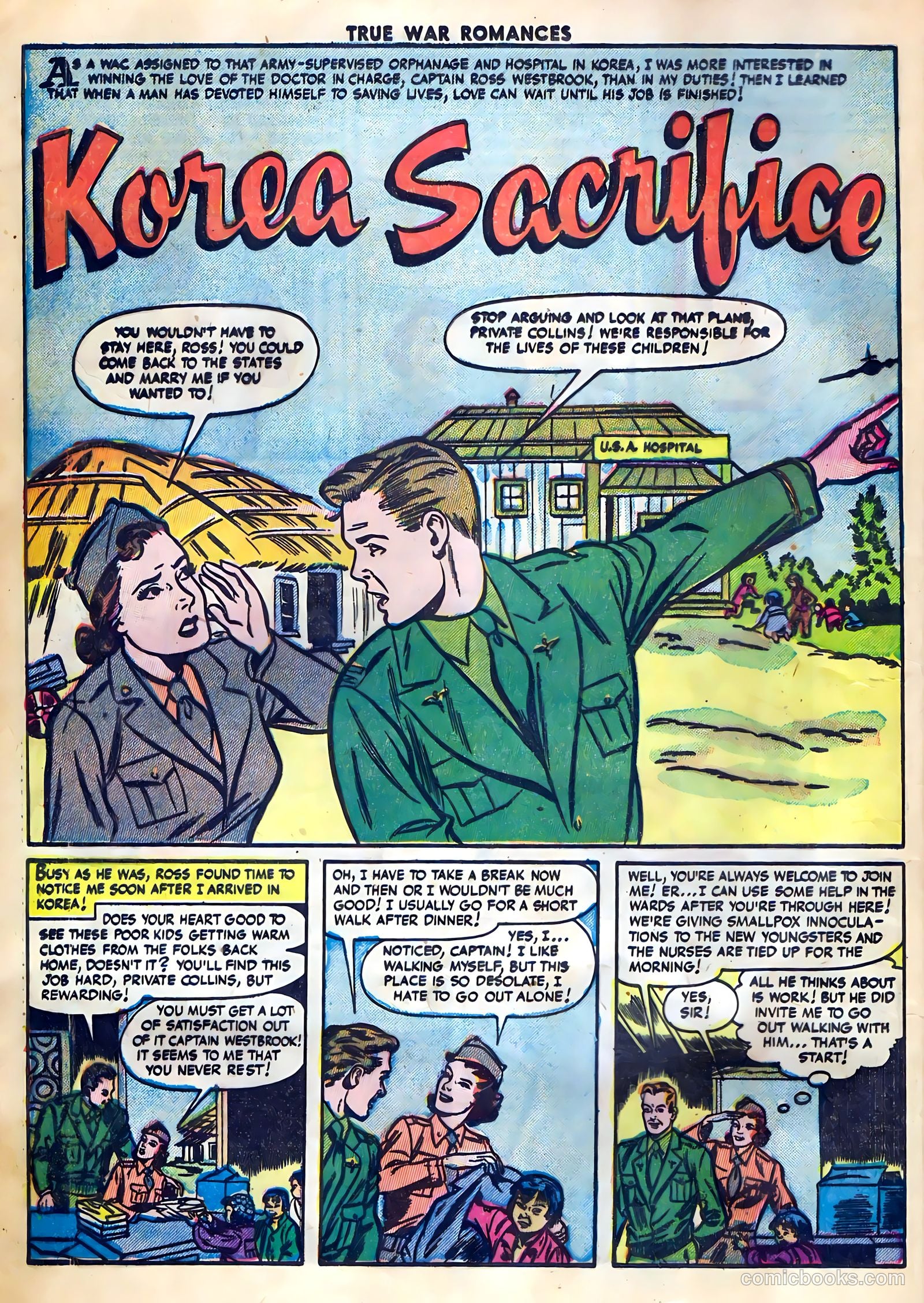 True War Romances #10 (1953) — page 12 of 36
