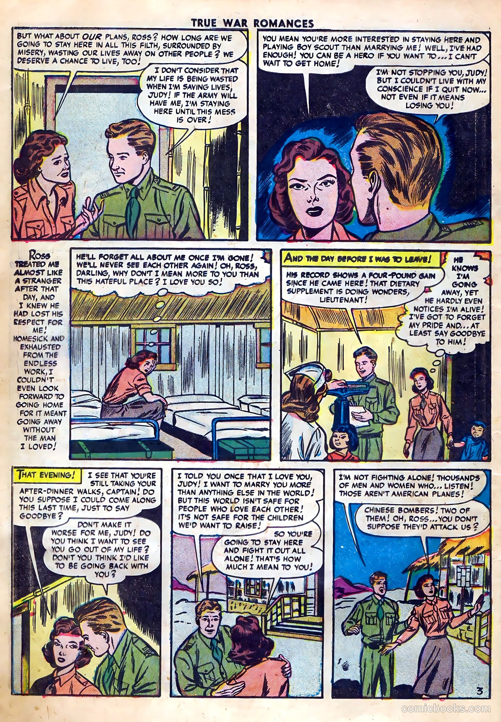 True War Romances #10 (1953) — page 14 of 36