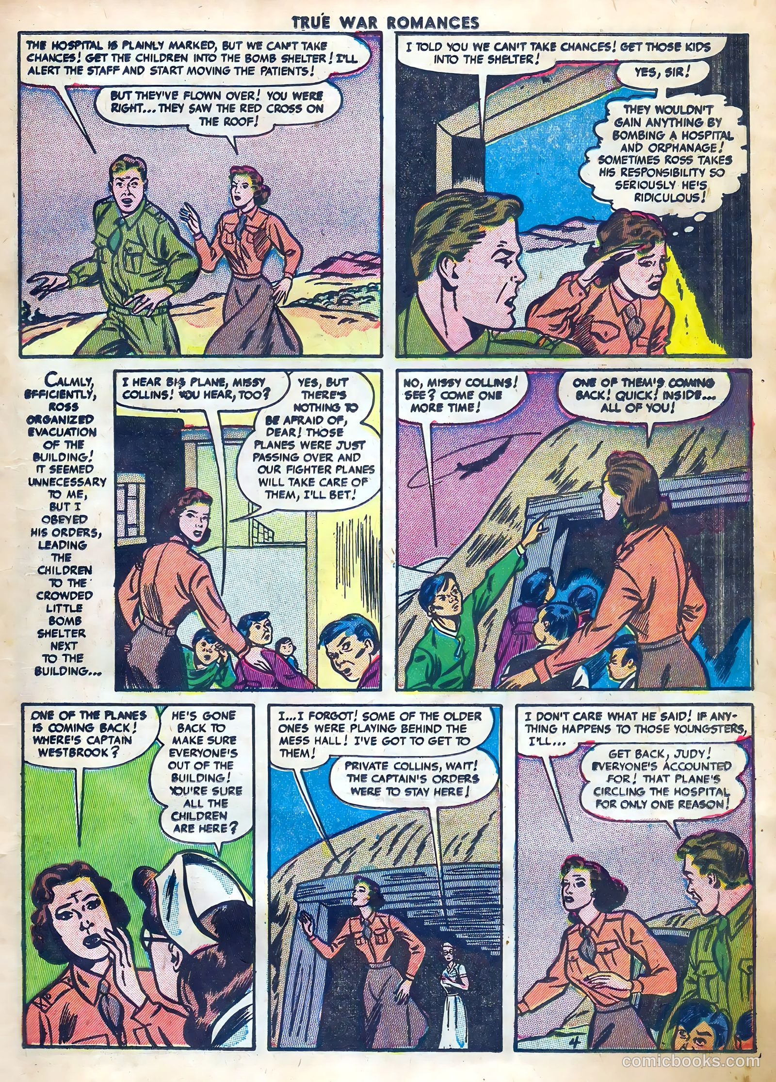 True War Romances #10 (1953) — page 15 of 36