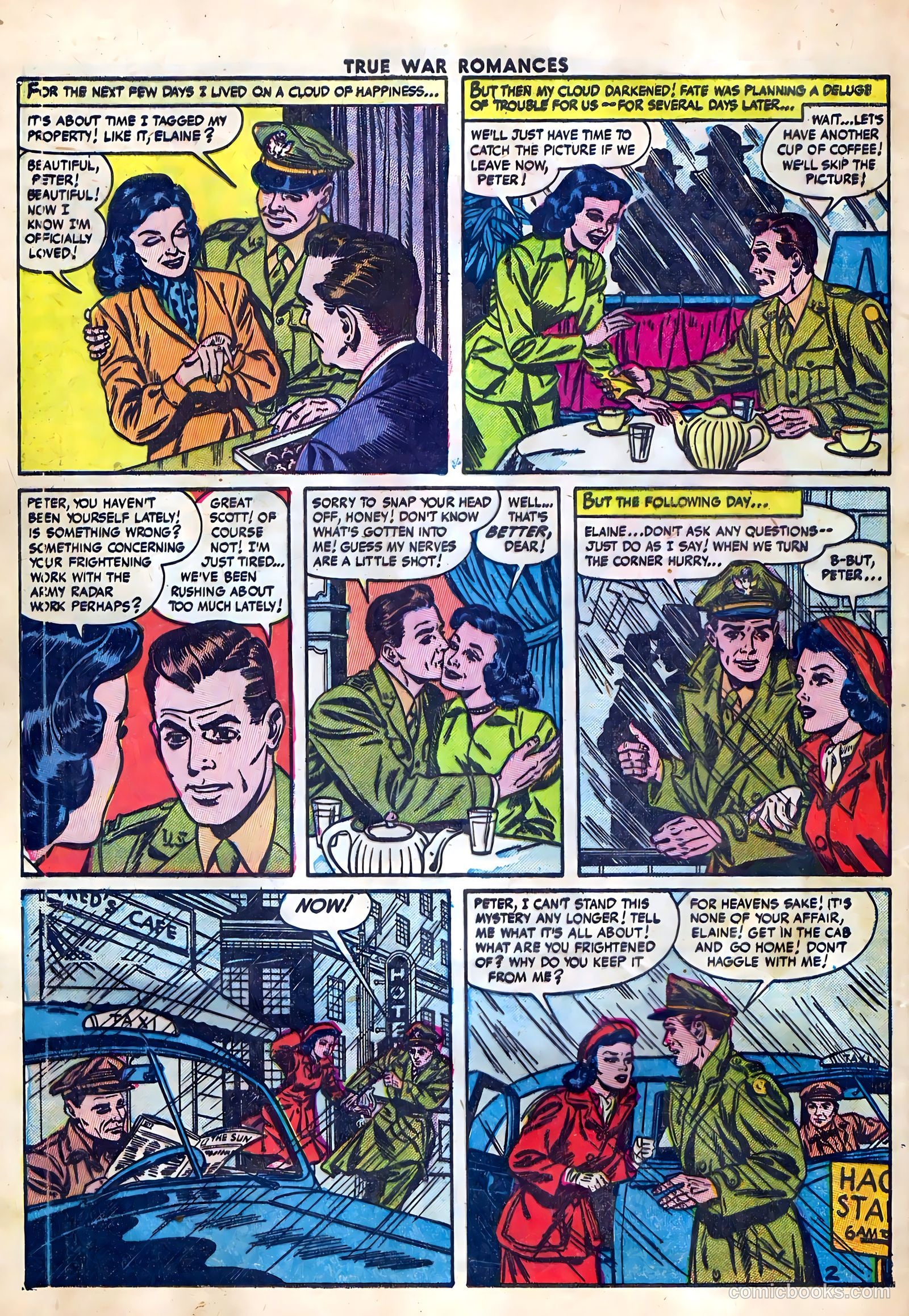 True War Romances #10 (1953) — page 28 of 36
