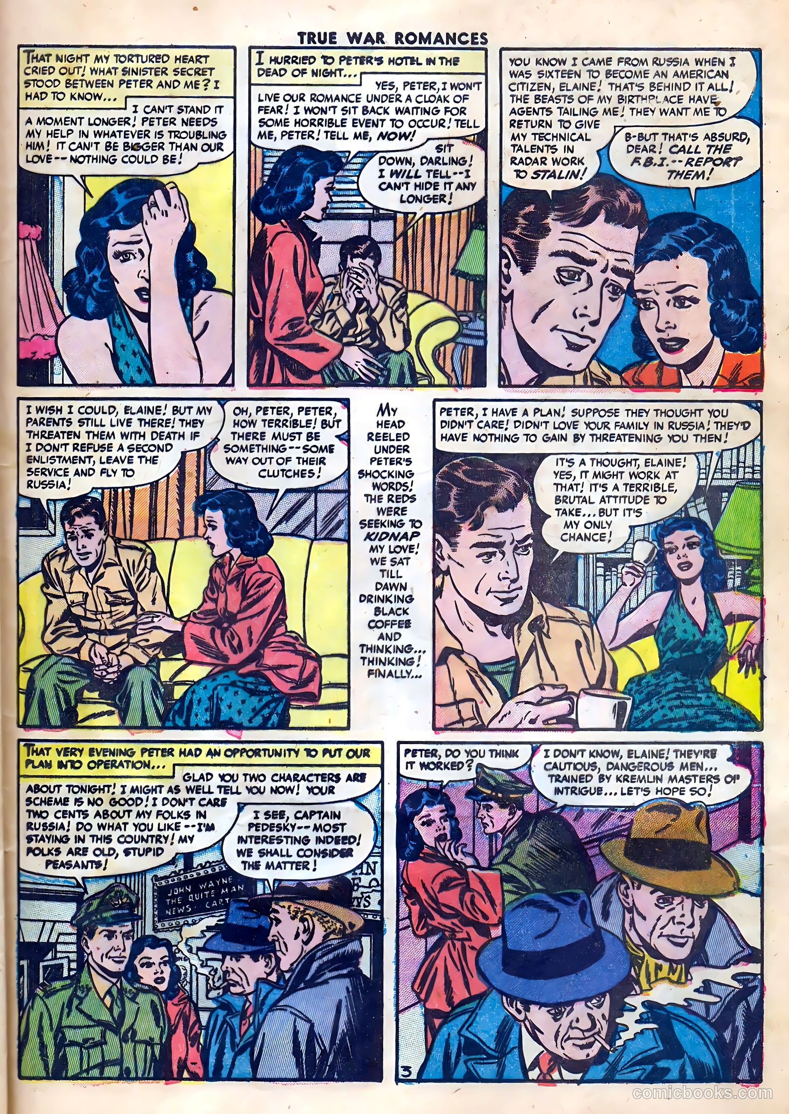 True War Romances #10 (1953) — page 29 of 36
