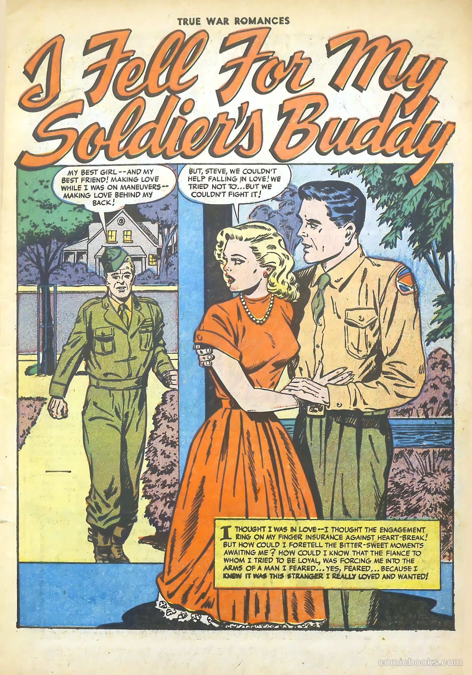 True War Romances #11 (1953) — page 3 of 36